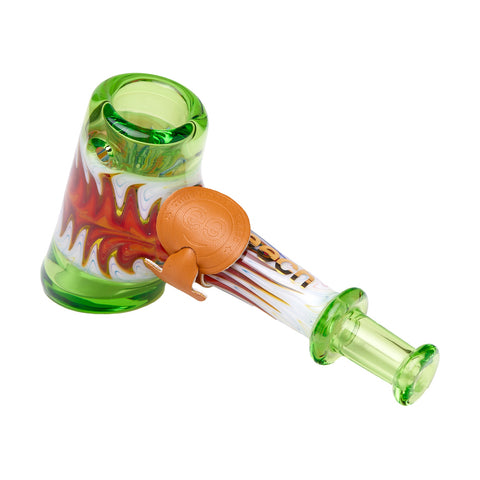 4.5" Standing Tall & Mighty Hammer - Cheech Glass