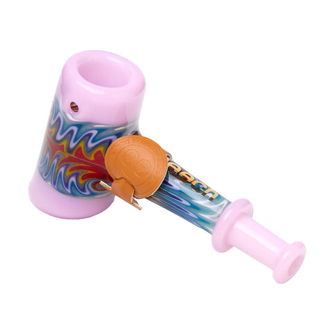 4.5" Standing Tall & Mighty Hammer - Cheech Glass