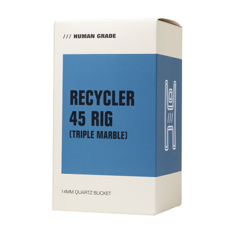 Recycler 45 (Triple Marble) 7.5" - Human Grade