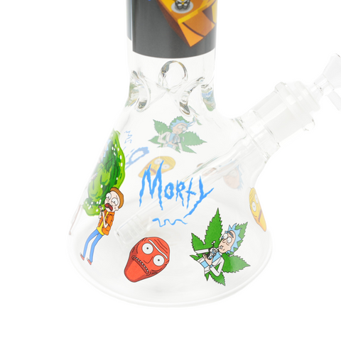 Rick and Morty Beaker Bong #2 - 14”