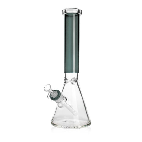 Colored Neck Beaker Bong - 14.5”
