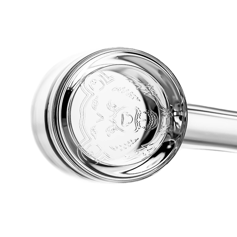 Bear Quartz - 25mm Round V2 Flat - 90 Degree