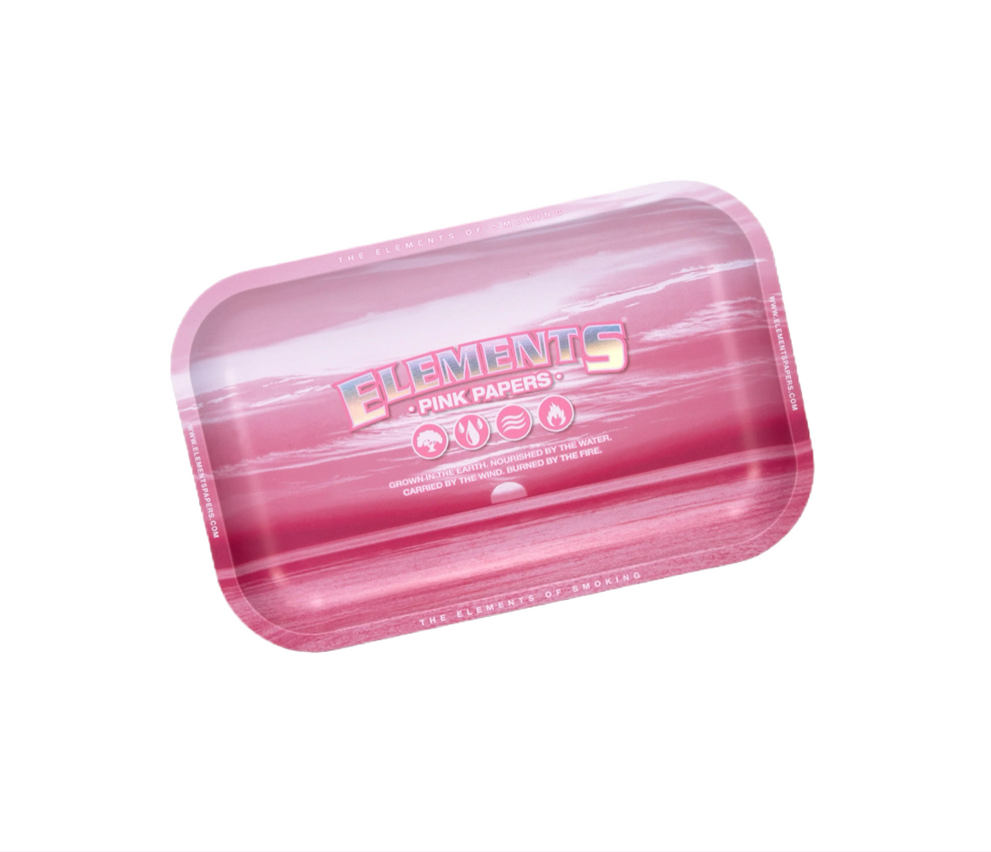 Elements Pink Papers Rolling Tray