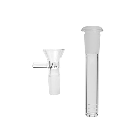 Twisted Iridescent Straight Tube - Human Grade