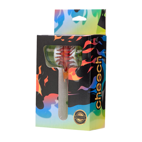 4.5" Standing Tall & Mighty Hammer - Cheech Glass