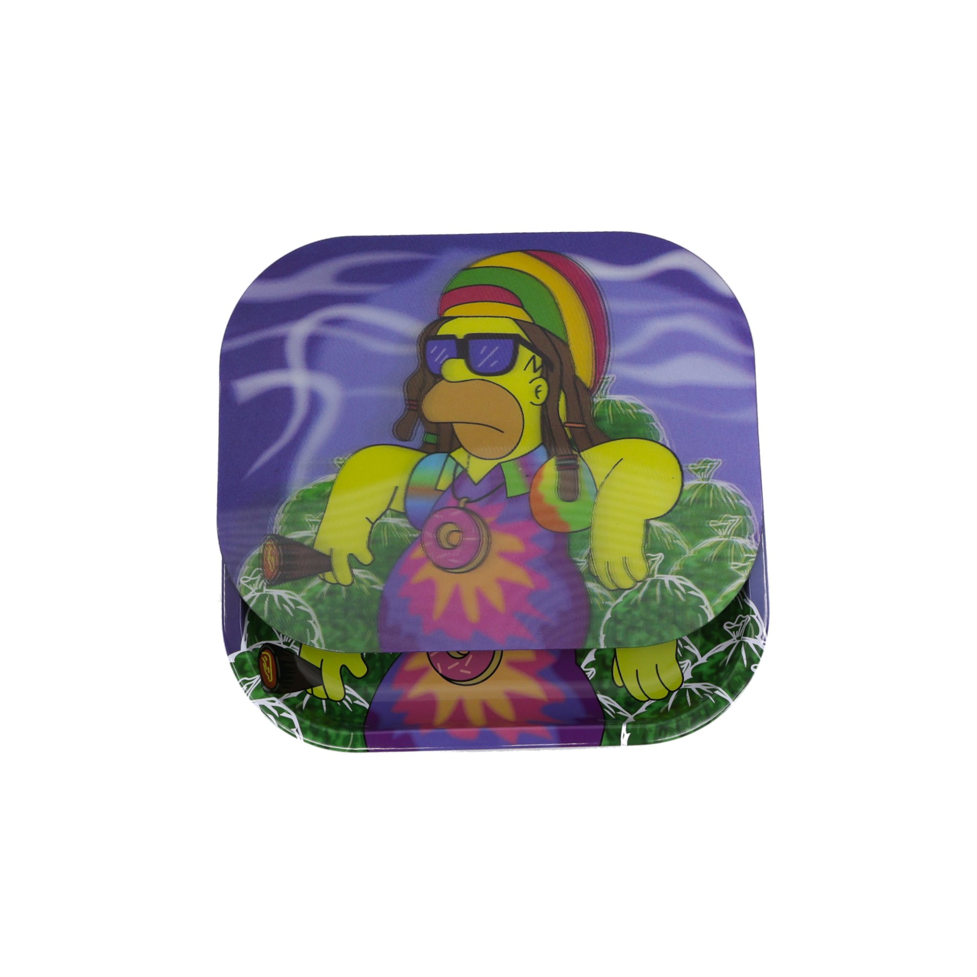 Rolling Tray Kit w/ Magnetic Lid - Homer Simpsons Packs