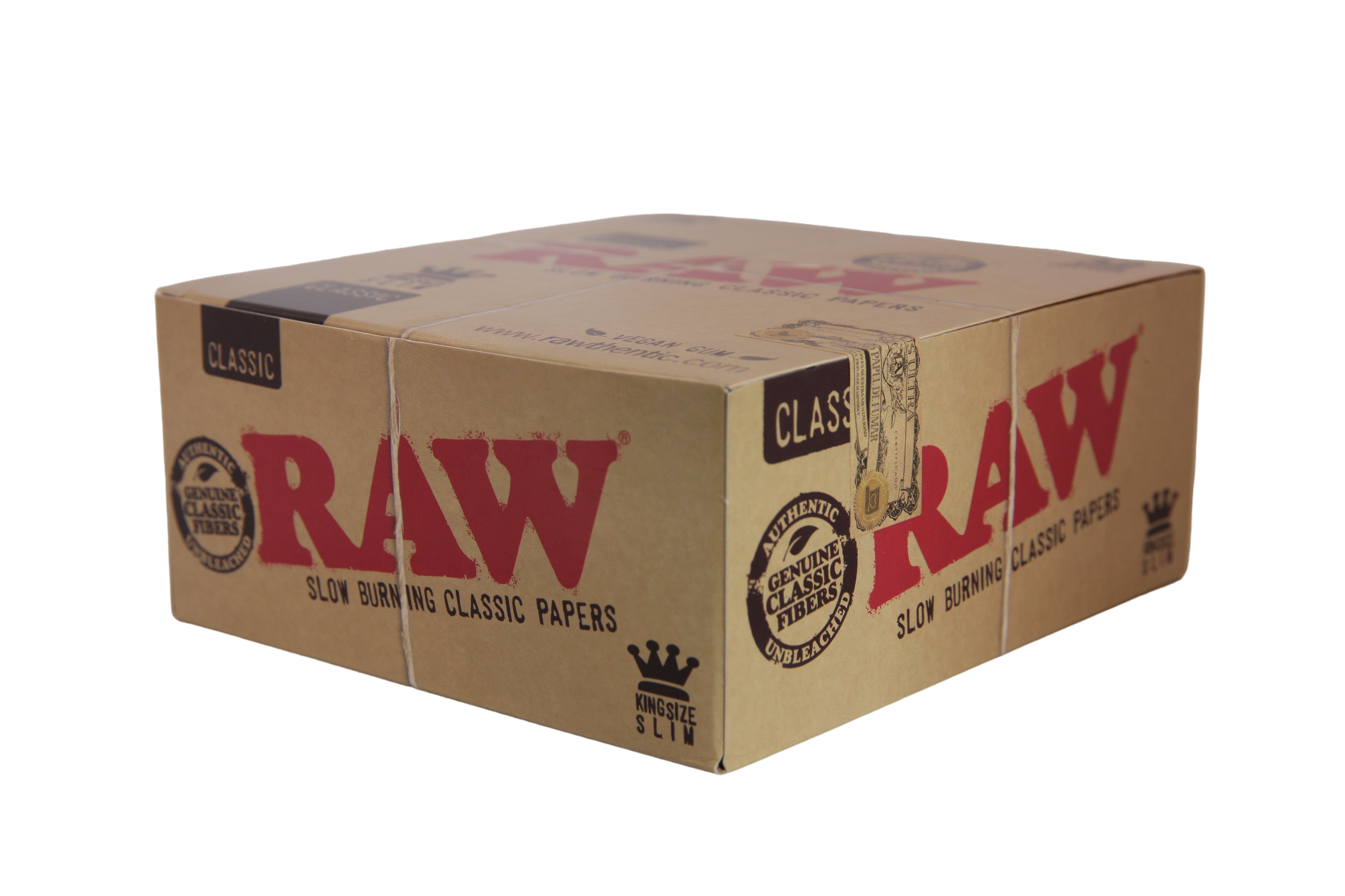 Raw Classic Papers - King Size Slim / Box of 50