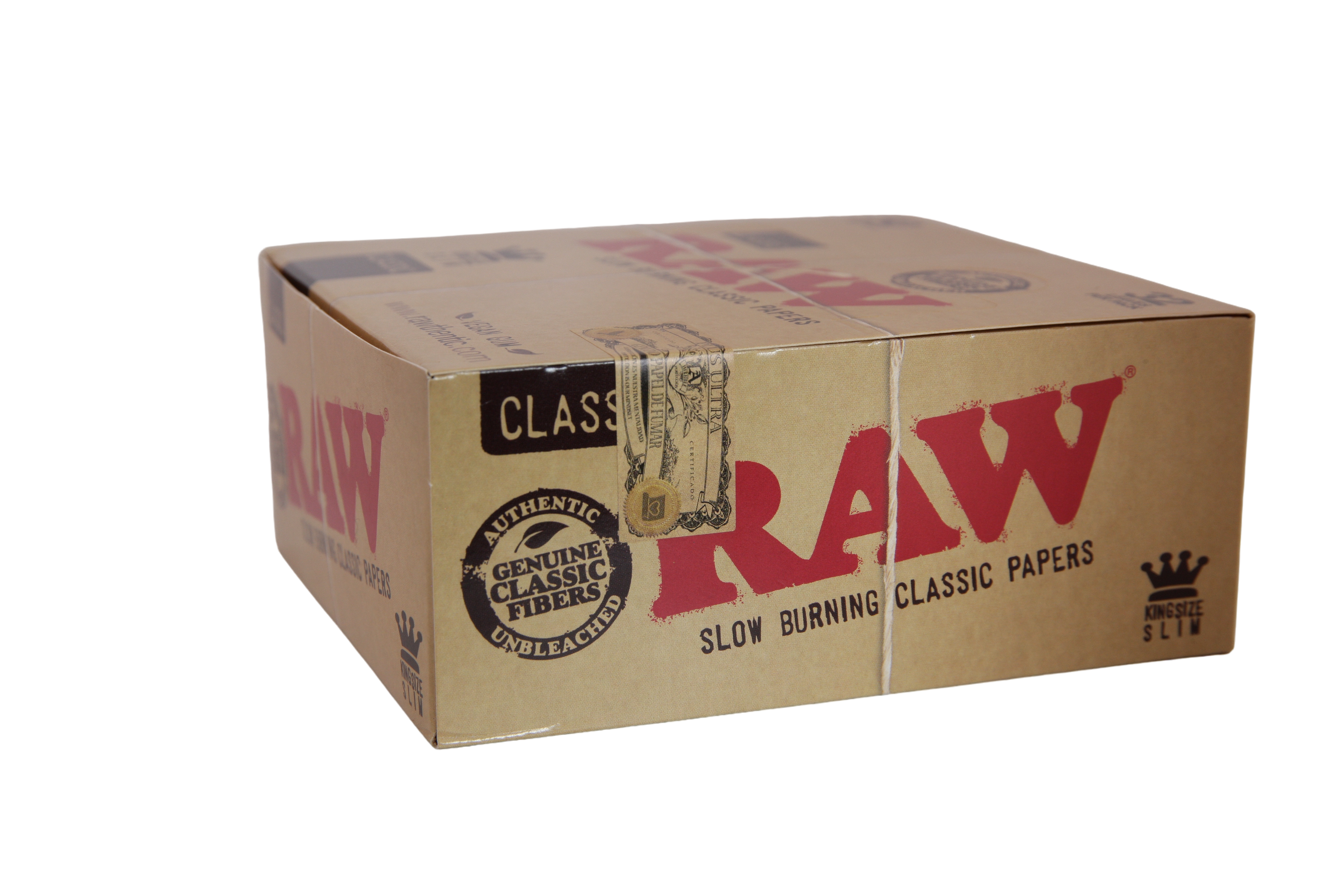 Raw Classic Papers - King Size Slim / Box of 50