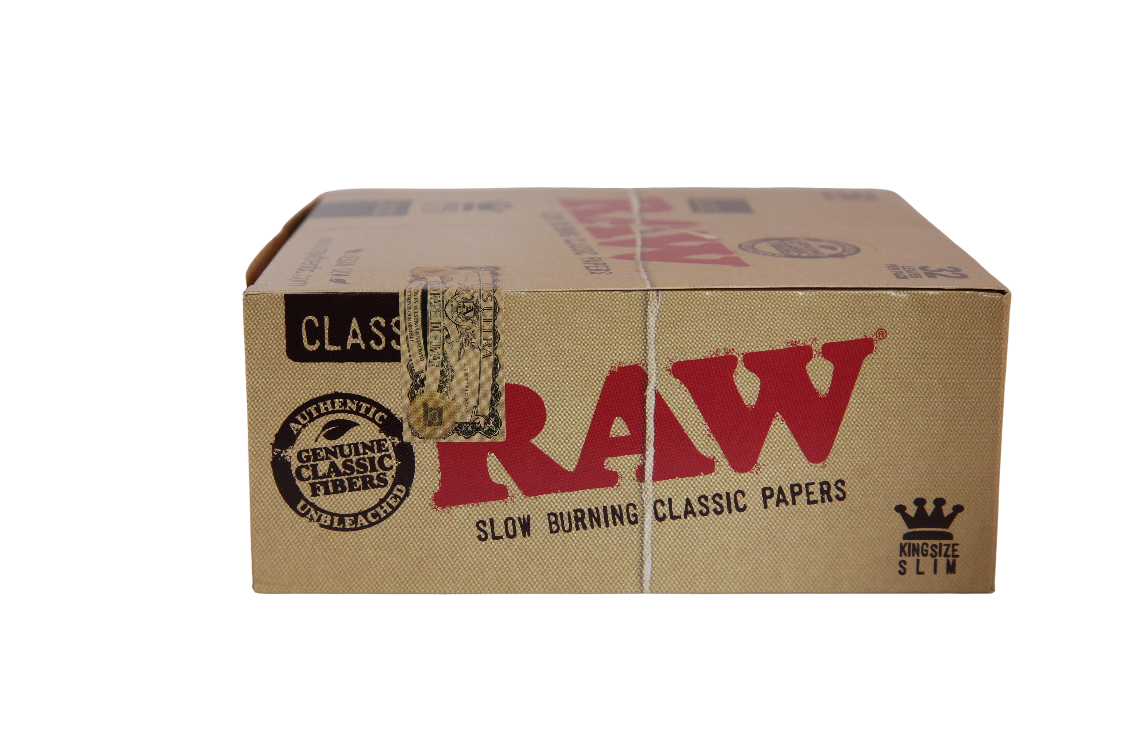 Raw Classic Papers - King Size Slim / Box of 50