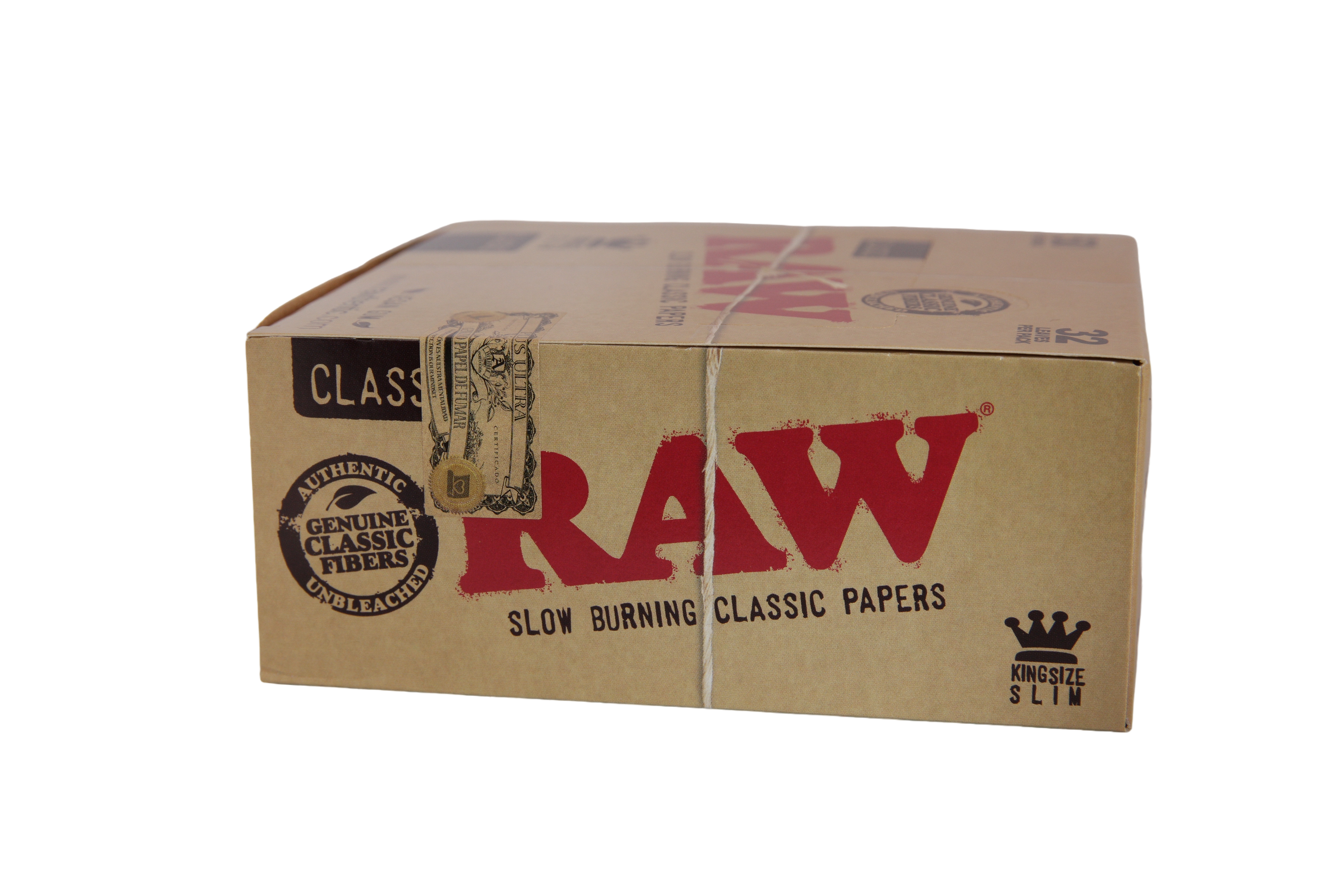 Raw Classic Papers - King Size Slim / Box of 50