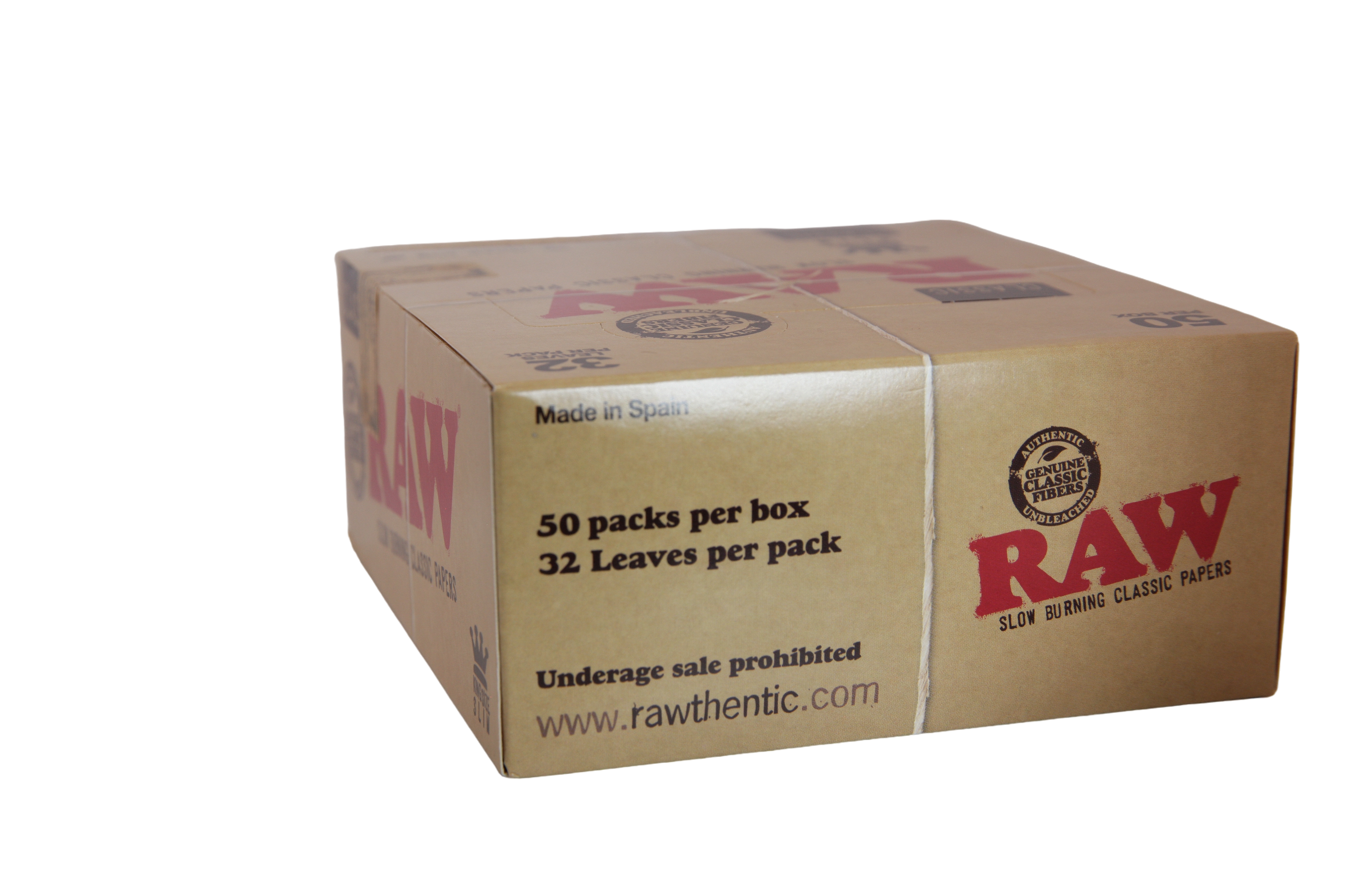 Raw Classic Papers - King Size Slim / Box of 50