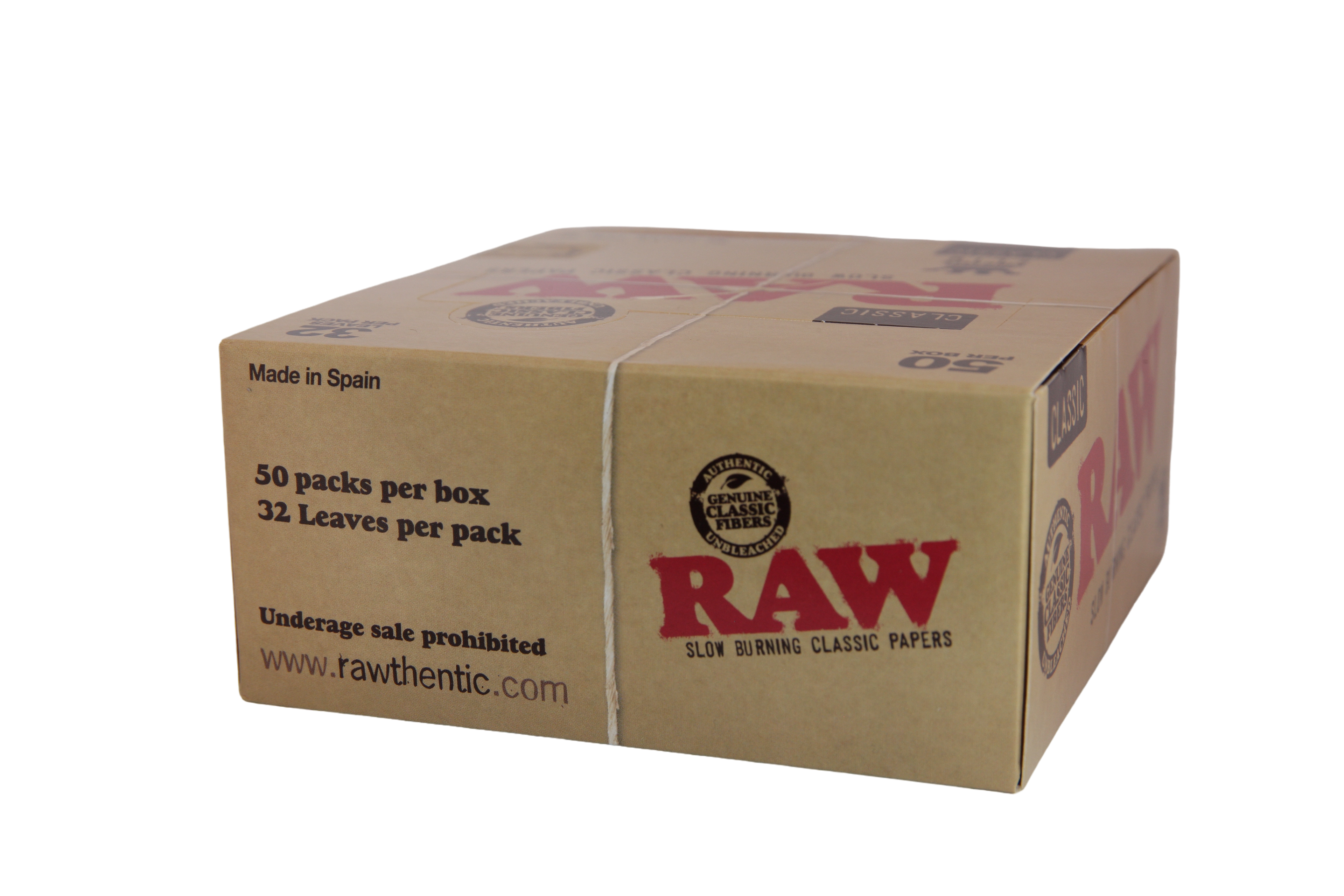 Raw Classic Papers - King Size Slim / Box of 50