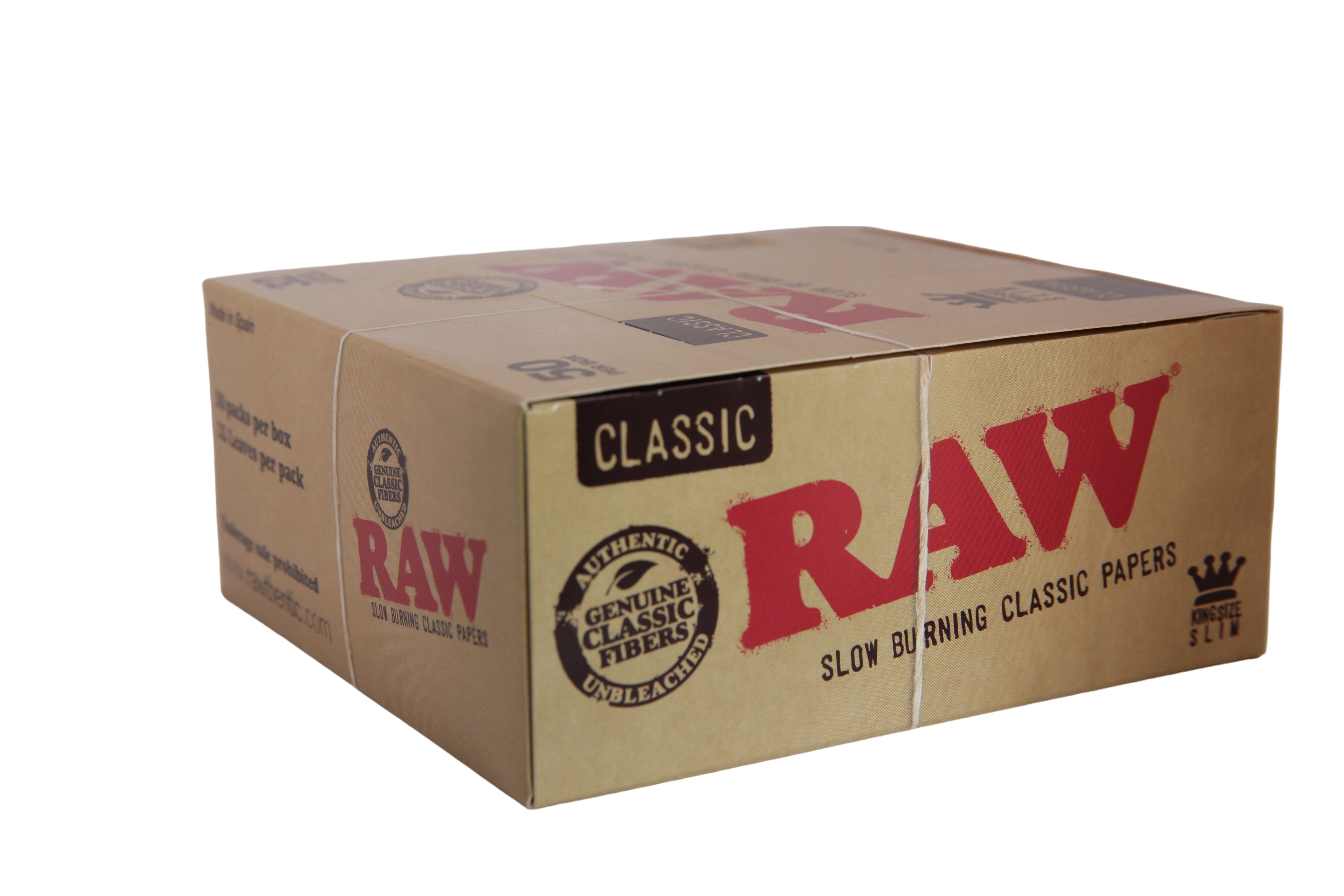 Raw Classic Papers - King Size Slim / Box of 50