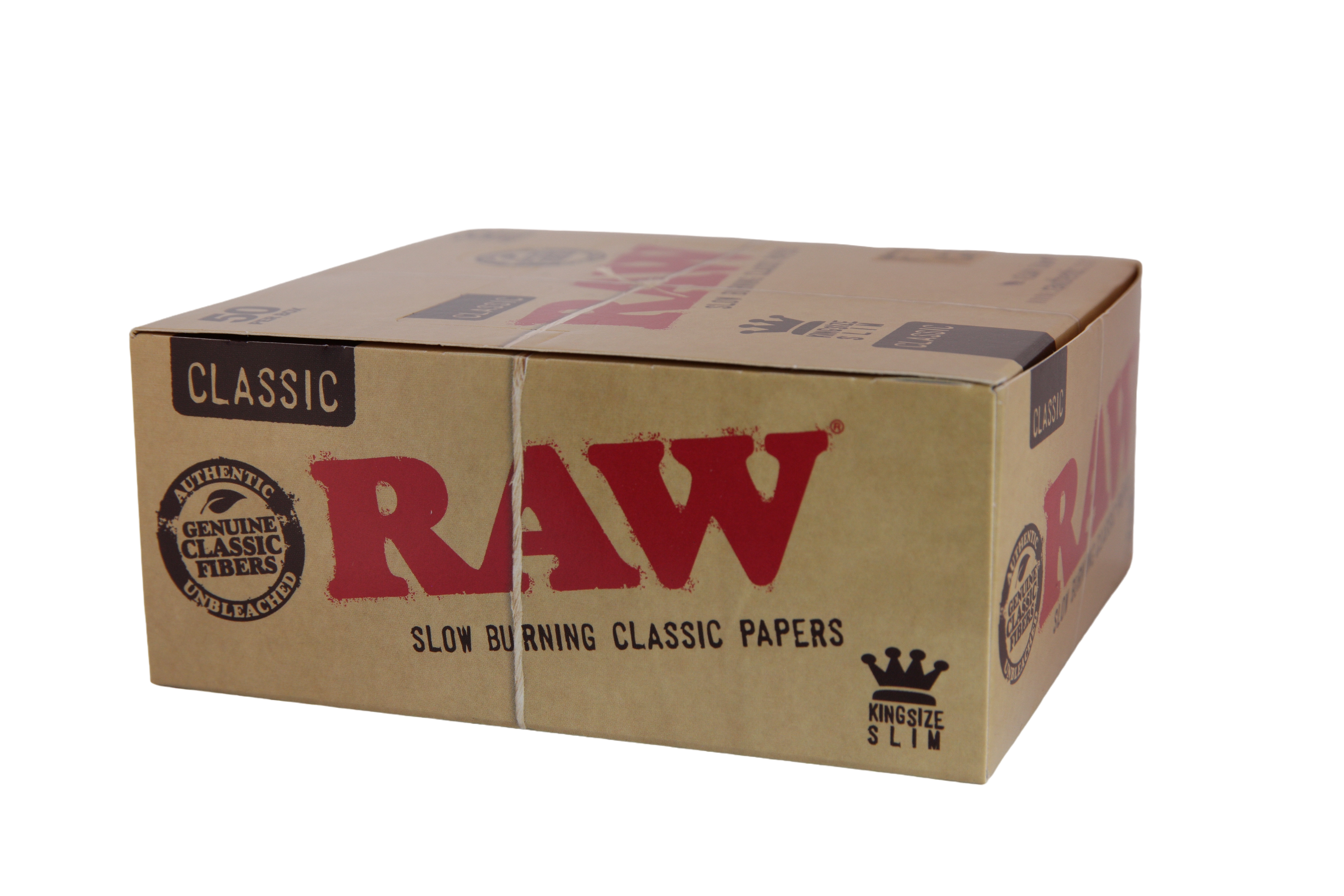 Raw Classic Papers - King Size Slim / Box of 50