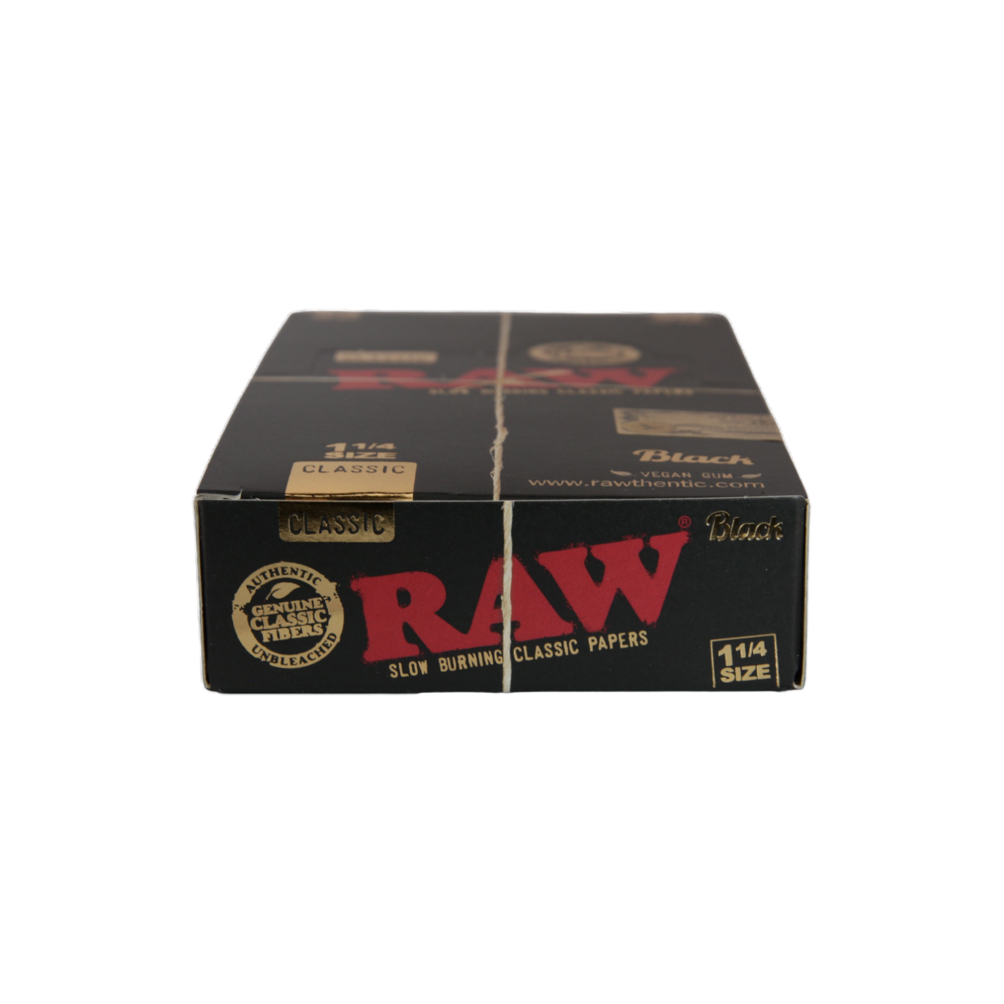 Raw Black Papers - 1 1/4 / Box of 24