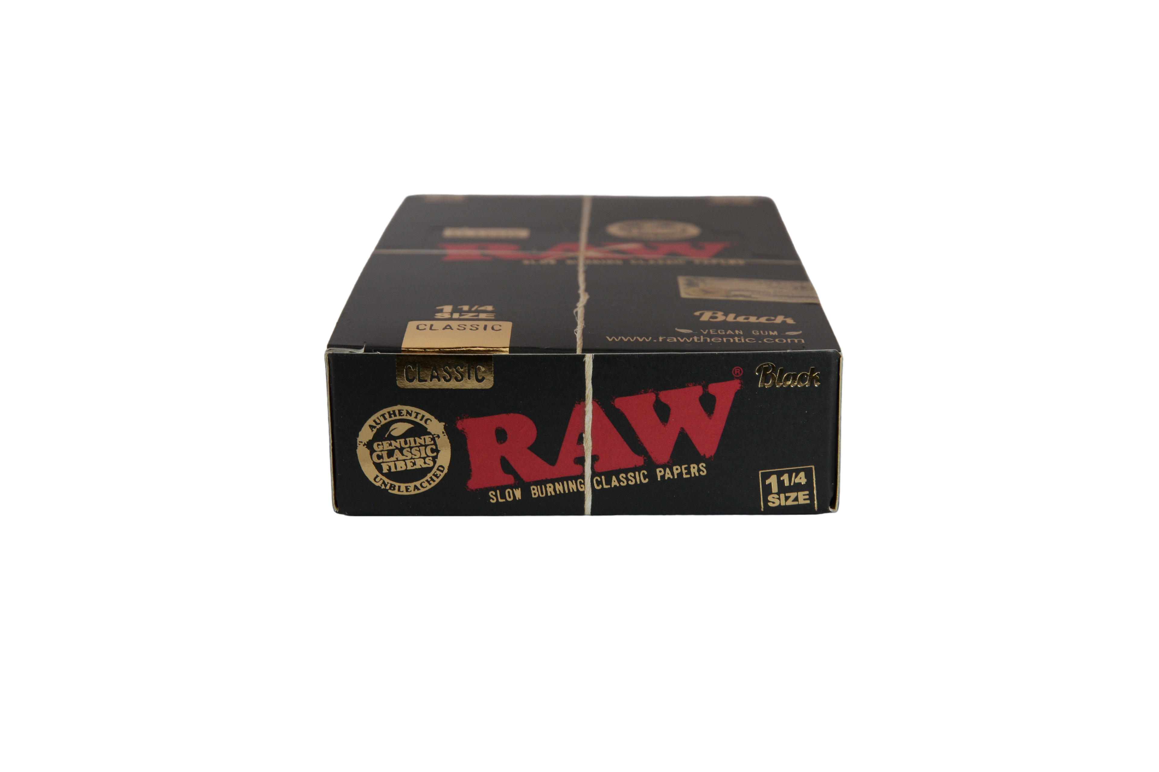 Raw Black Papers - 1 1/4 / Box of 24