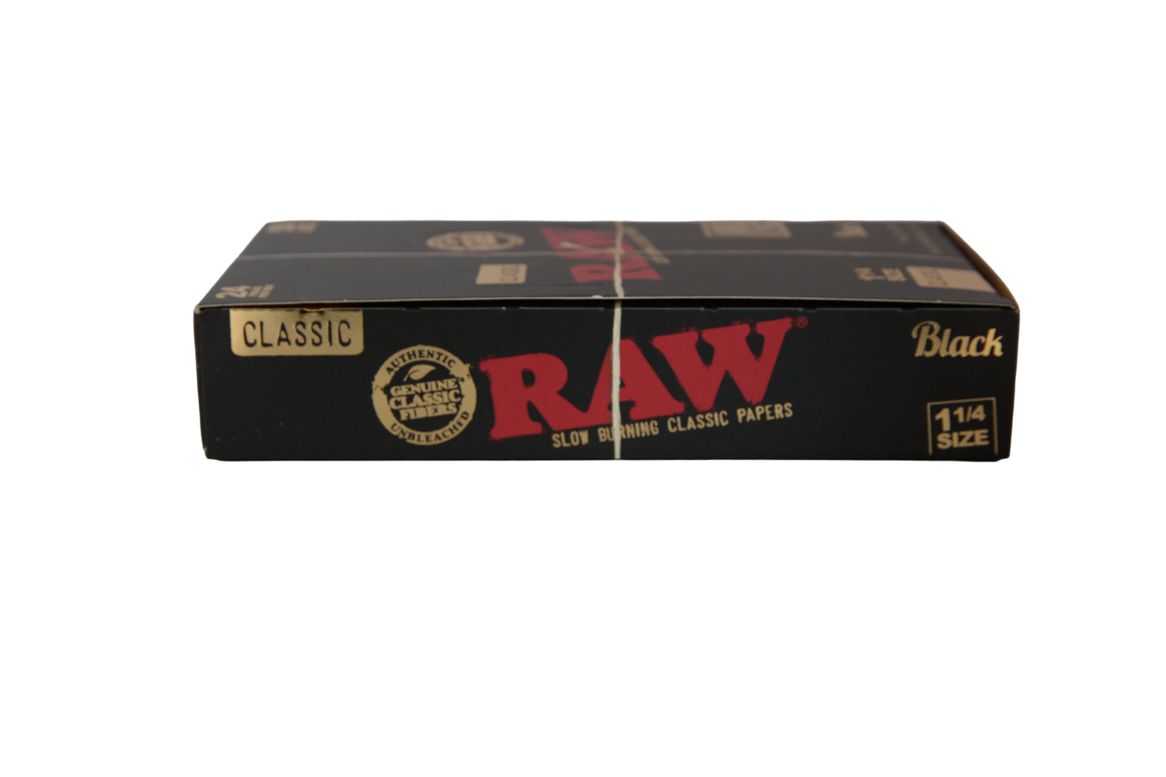 Raw Black Papers - 1 1/4 / Box of 24