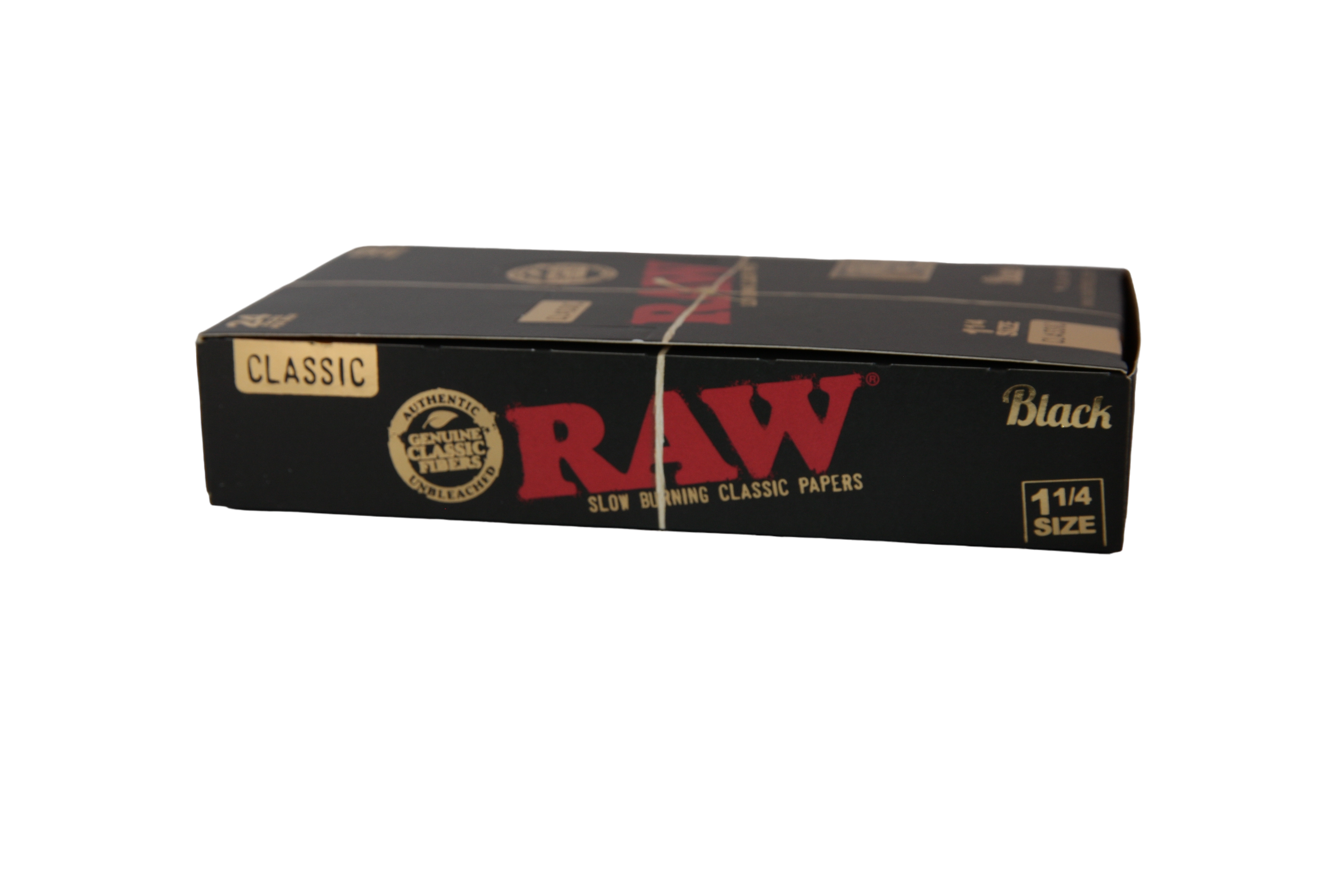 Raw Black Papers - 1 1/4 / Box of 24