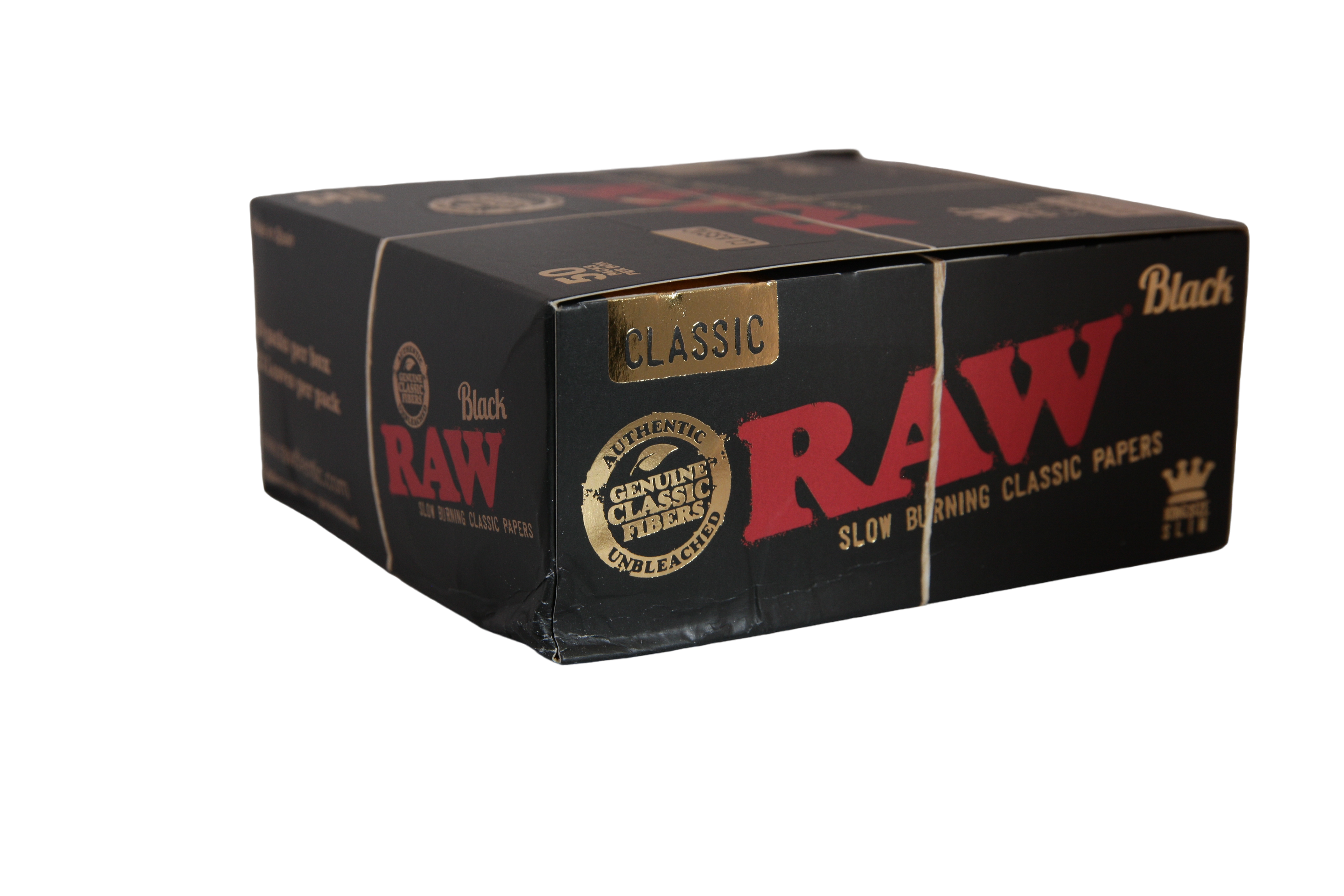 Raw Black Papers - King Size Slim / Box of 50