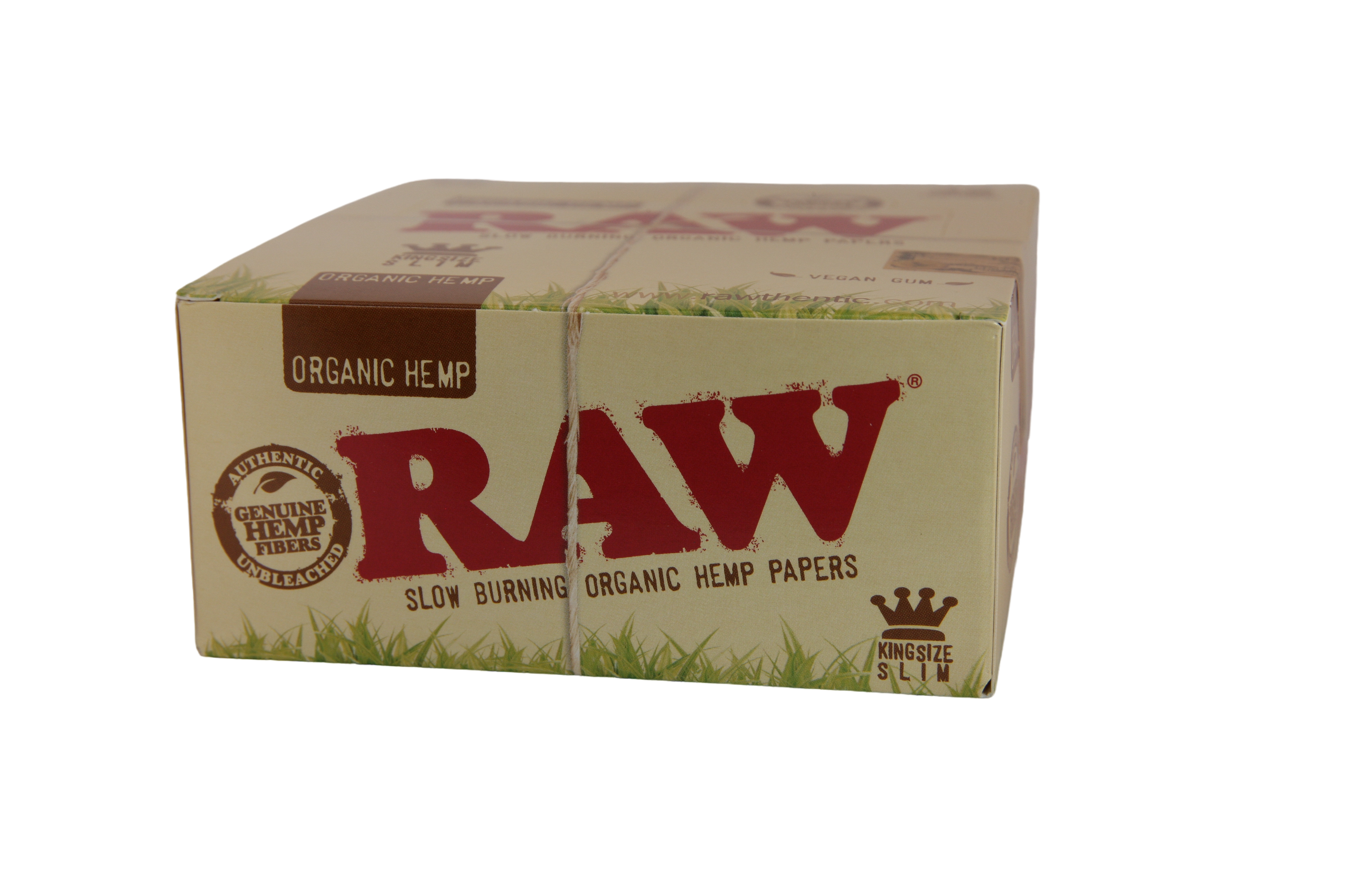 Raw Organic Hemp Papers - King Size Slim / Box of 50