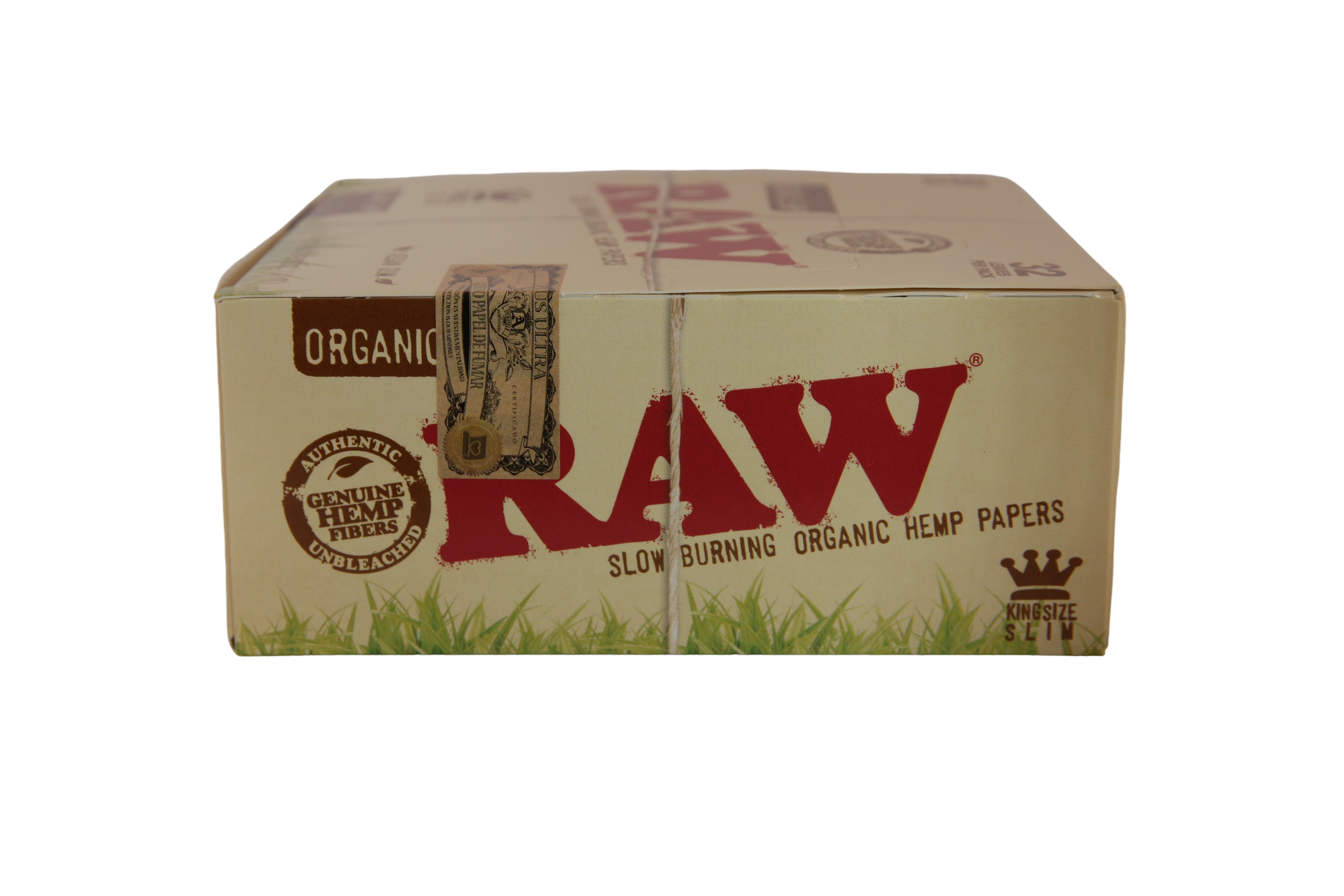 Raw Organic Hemp Papers - King Size Slim / Box of 50