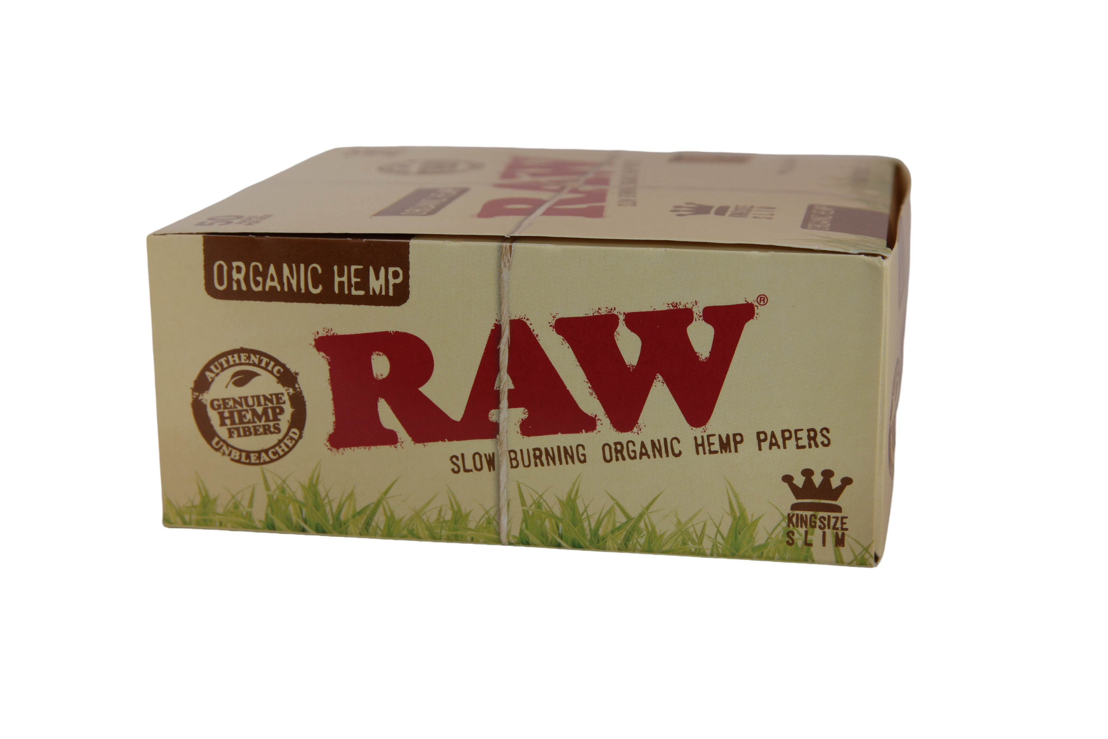 Raw Organic Hemp Papers - King Size Slim / Box of 50