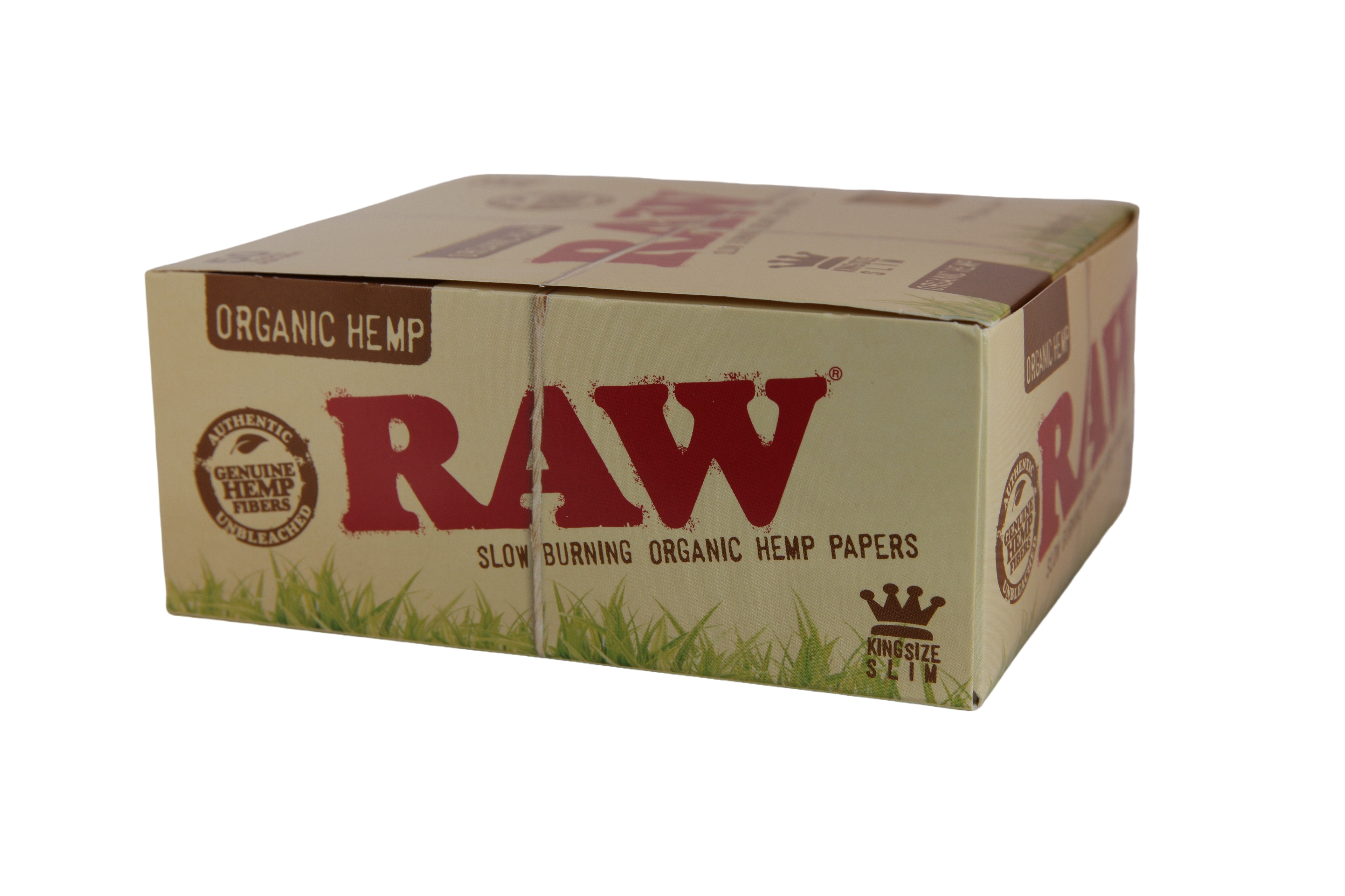 Raw Organic Hemp Papers - King Size Slim / Box of 50