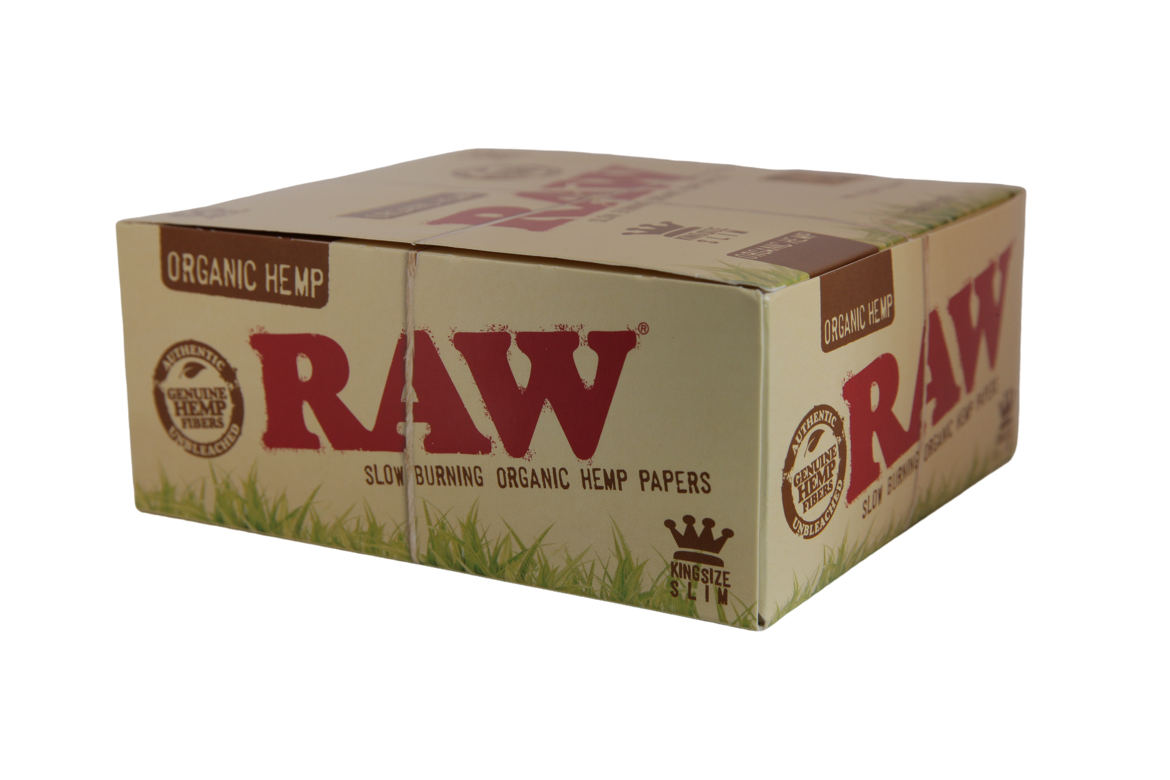 Raw Organic Hemp Papers - King Size Slim / Box of 50