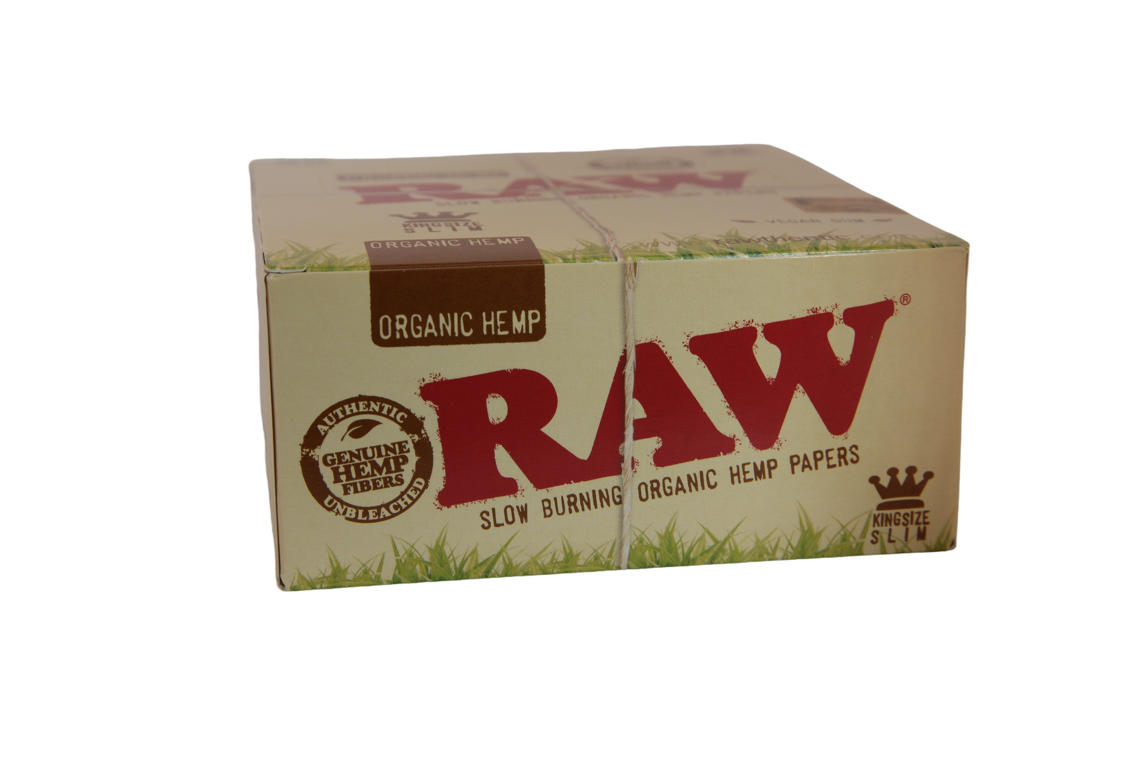Raw Organic Hemp Papers - King Size Slim / Box of 50