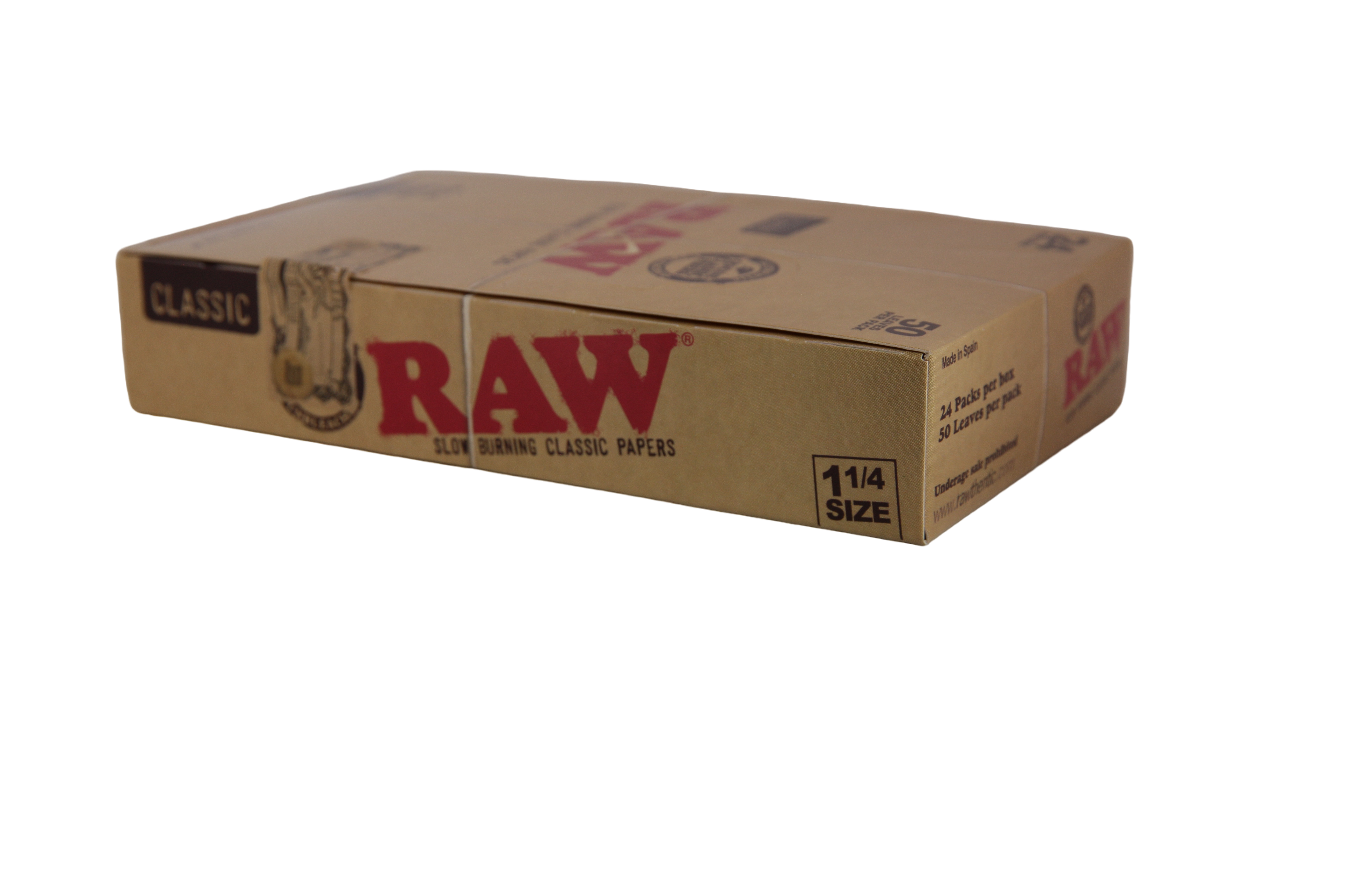 Raw Classic Papers - 1 1/4 / Box of 24