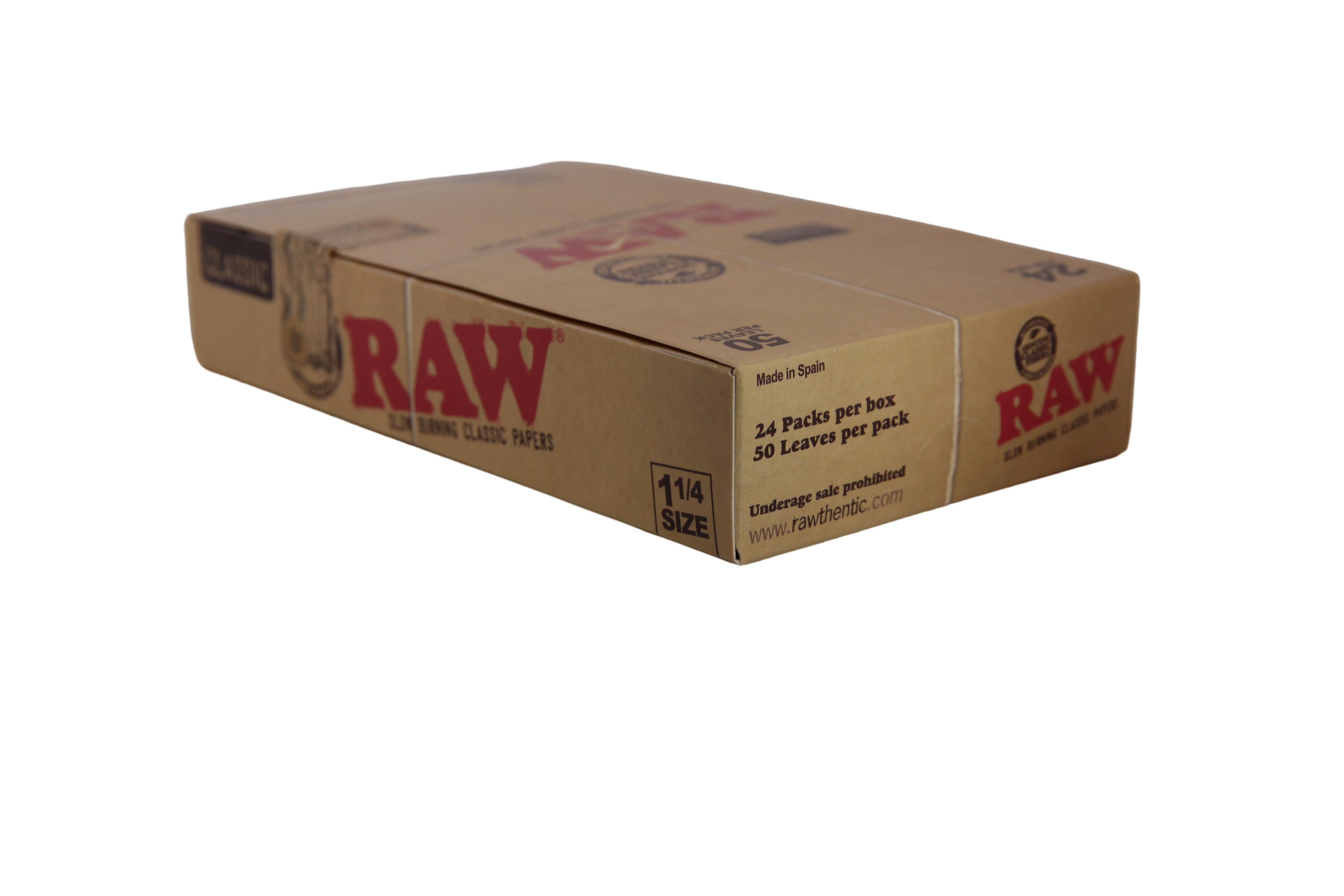 Raw Classic Papers - 1 1/4 / Box of 24