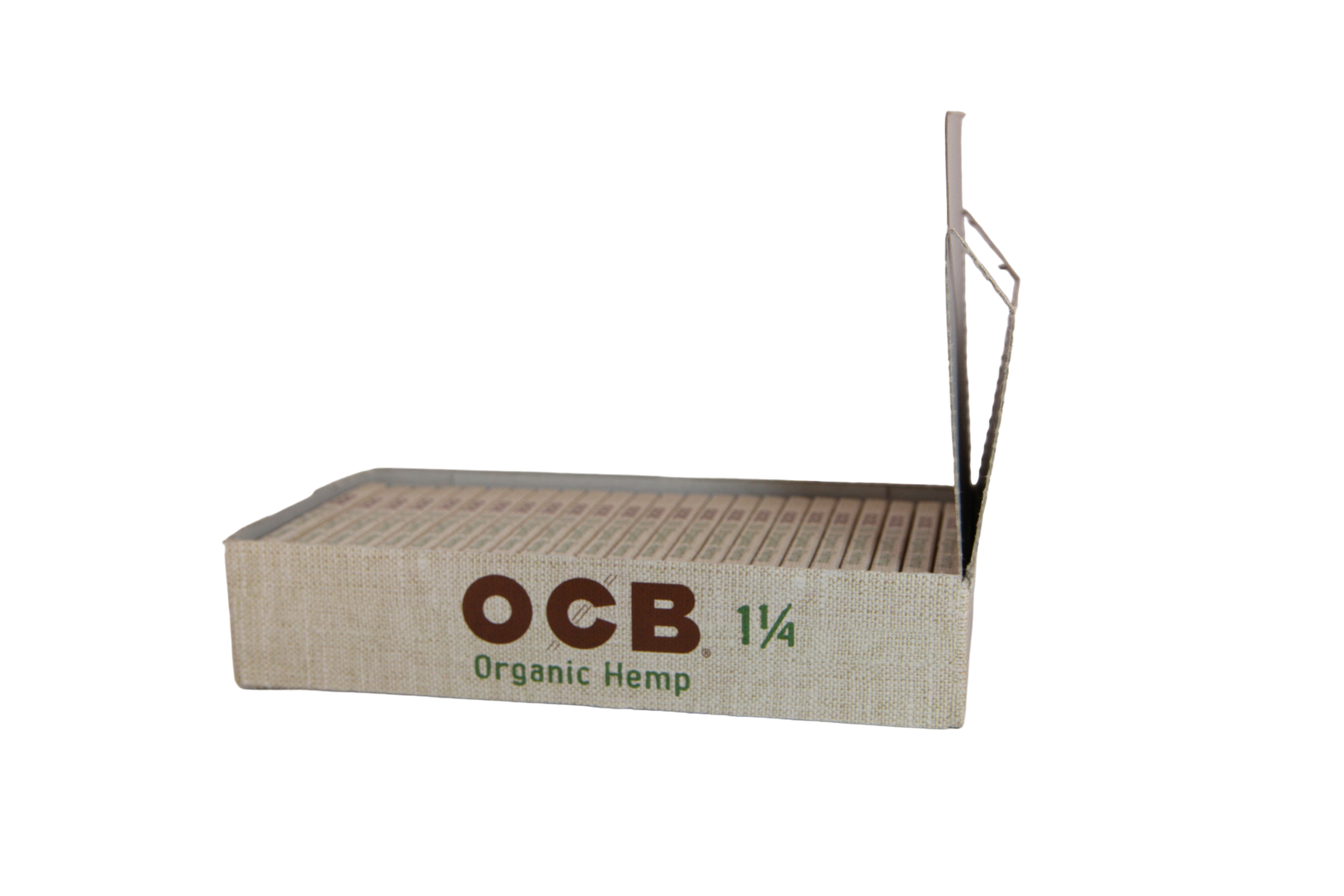 OCB Organic Hemp Papers - 1 1/4 / Box of 24