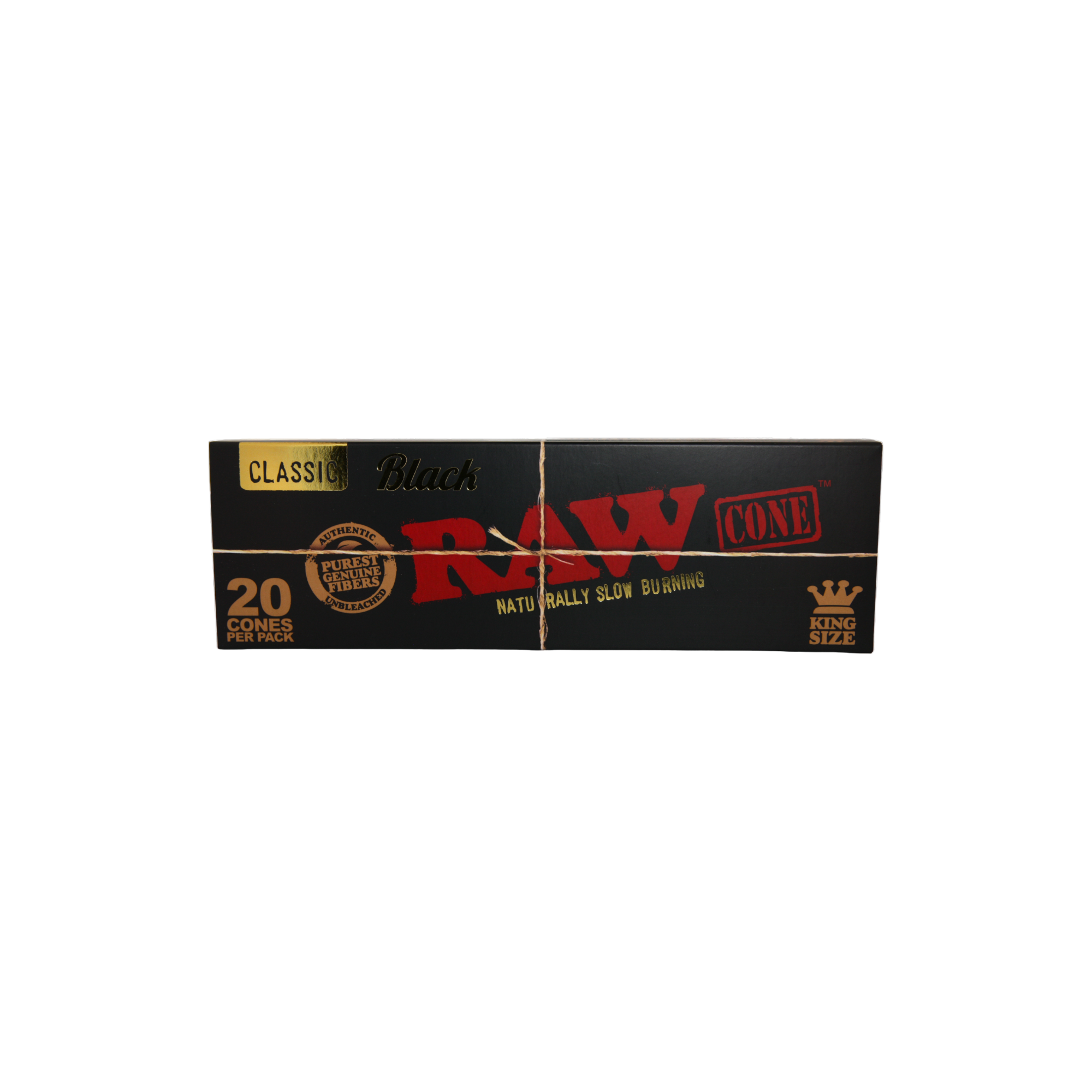 RAW Black Cones - King Size / 20 Pack