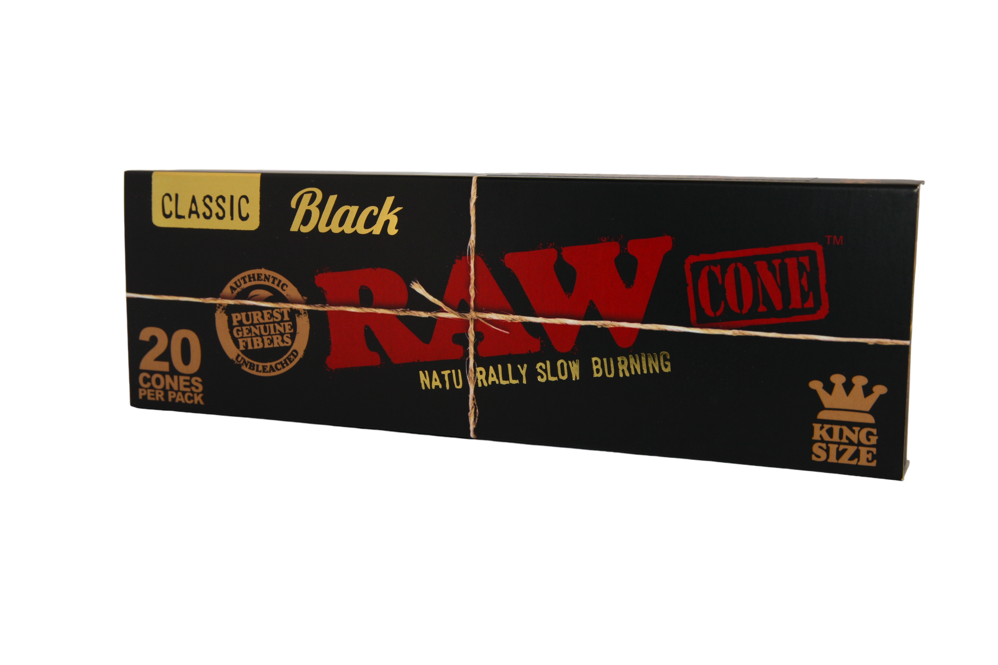 RAW Black Cones - King Size / 20 Pack