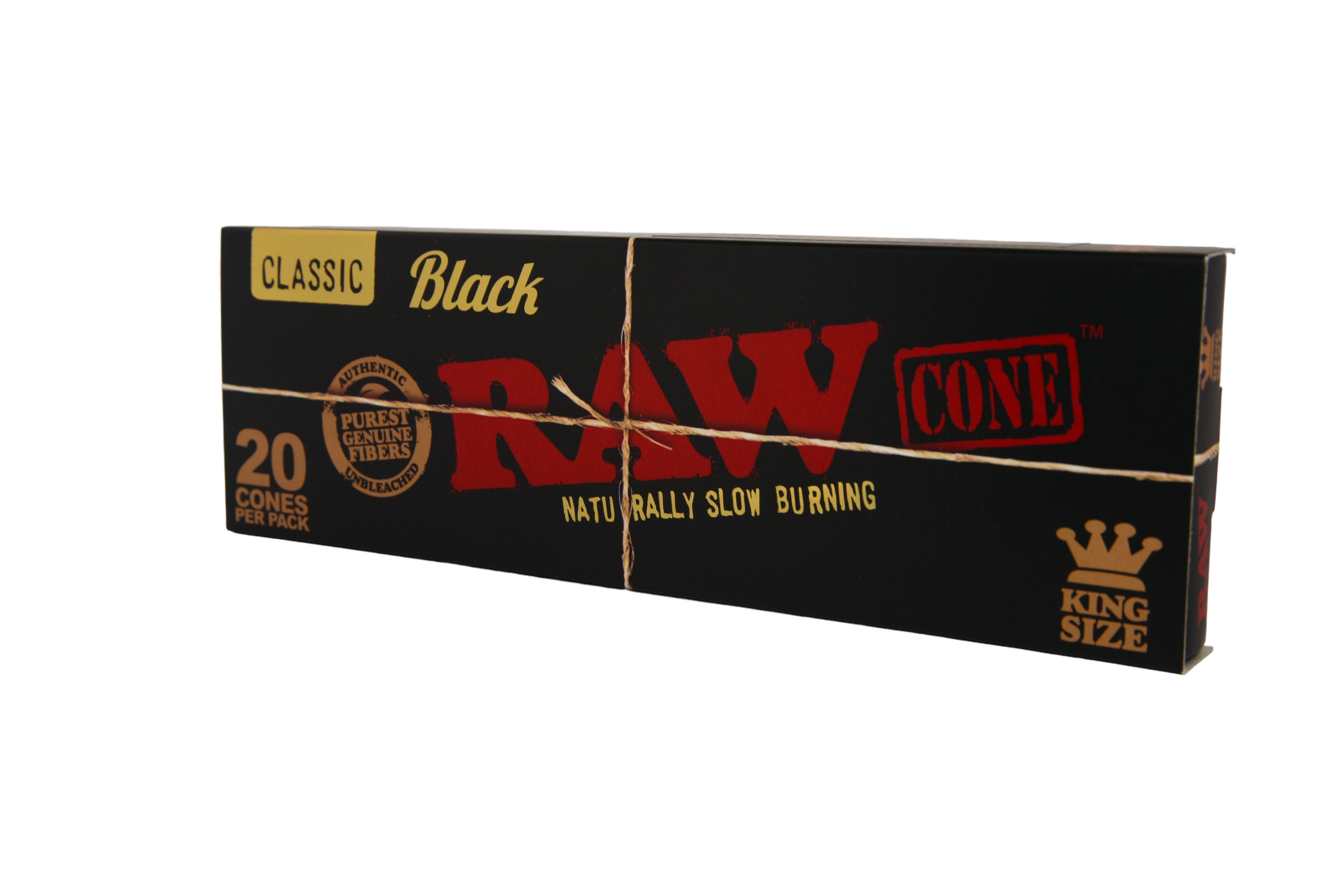 RAW Black Cones - King Size / 20 Pack