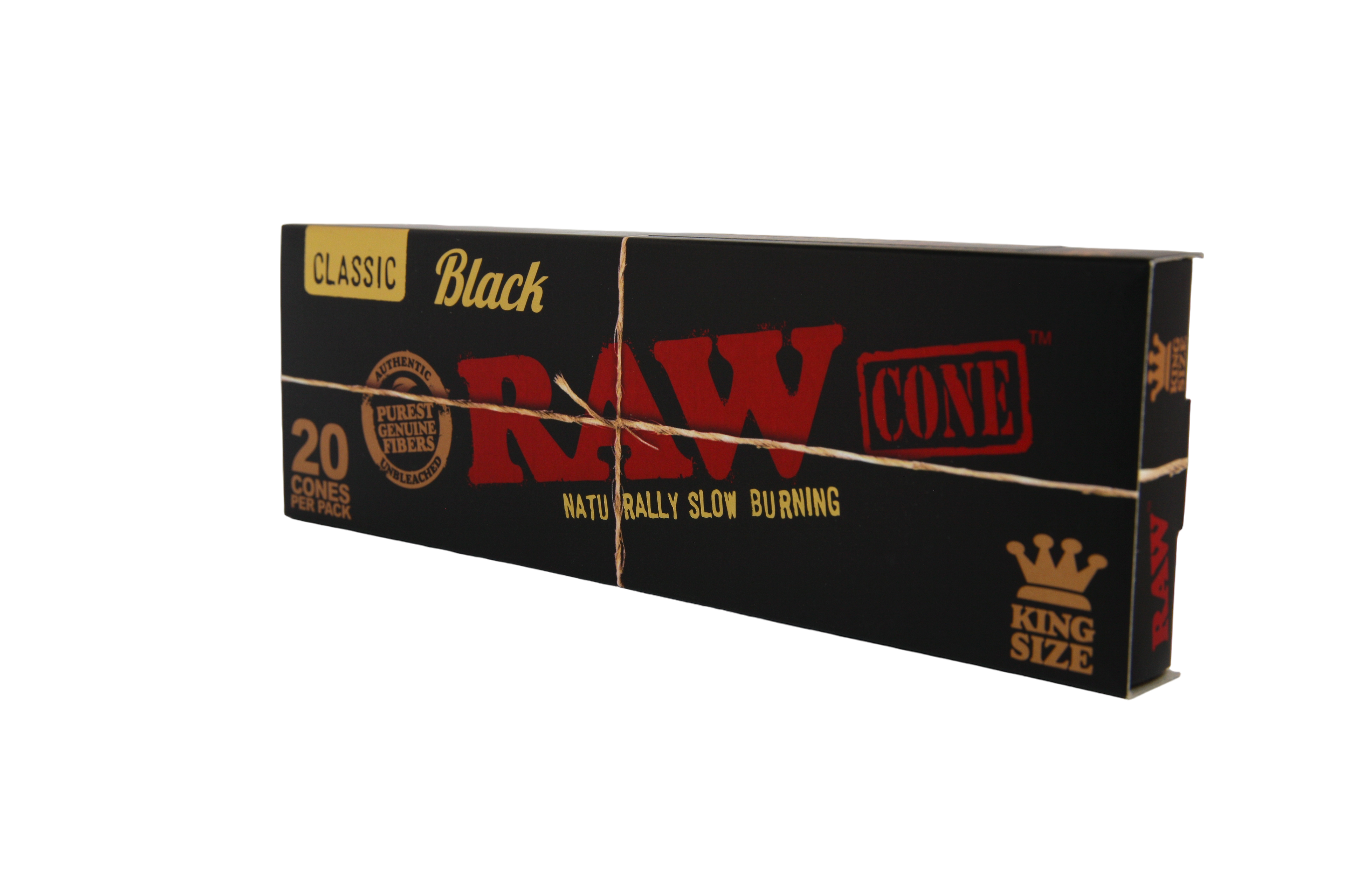 RAW Black Cones - King Size / 20 Pack