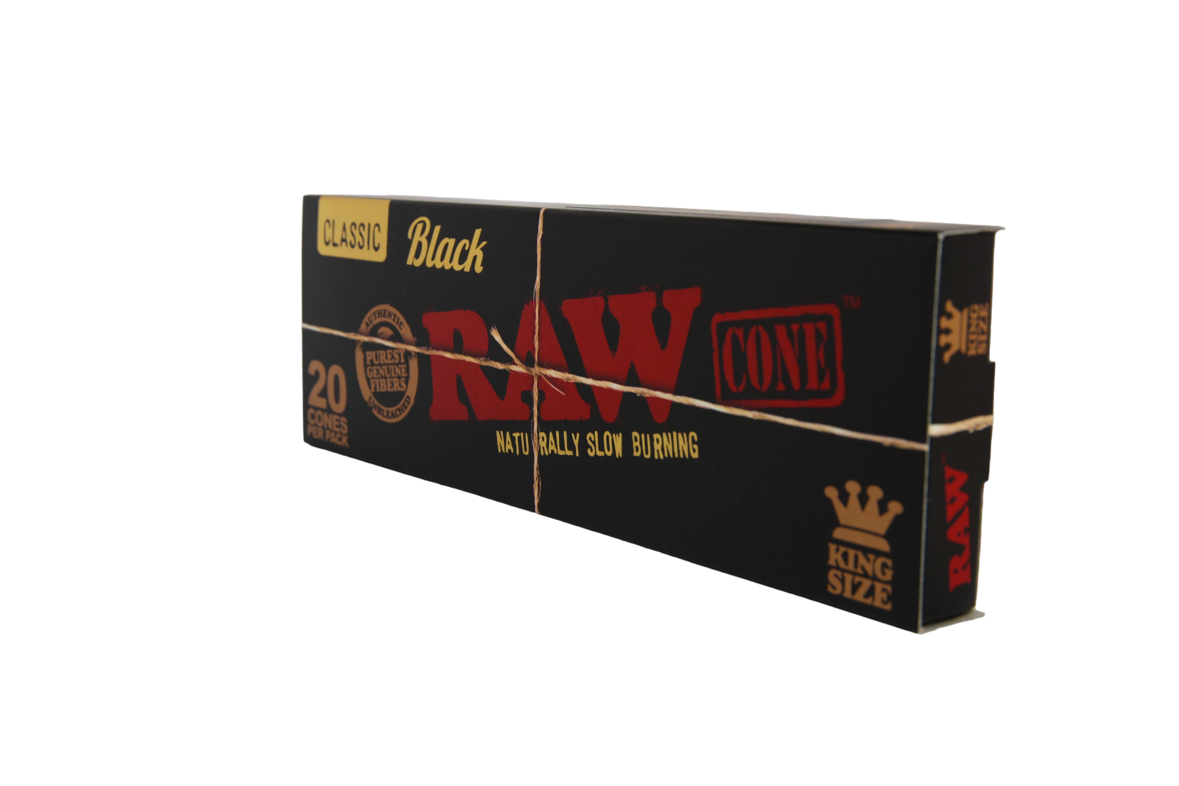 RAW Black Cones - King Size / 20 Pack