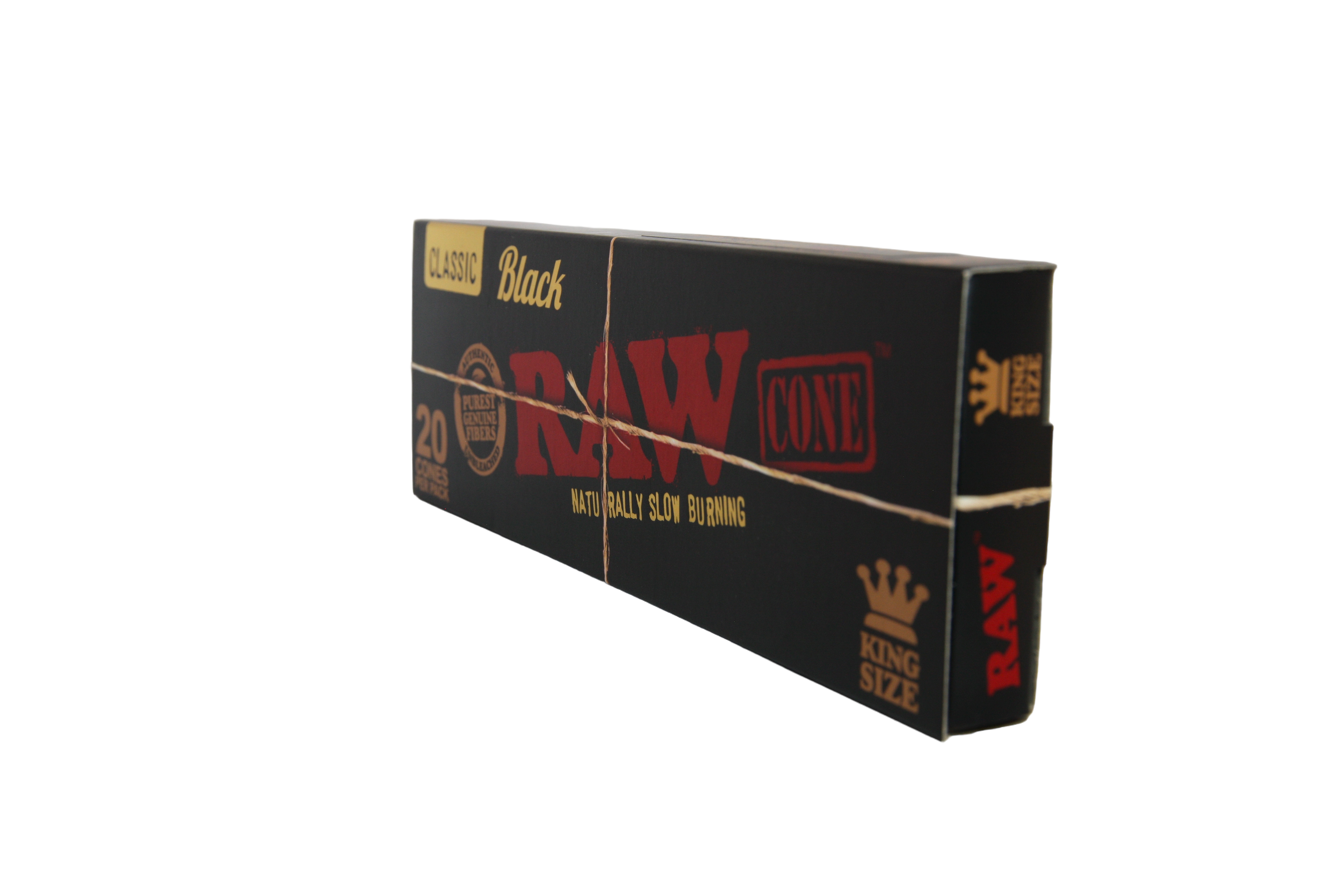 RAW Black Cones - King Size / 20 Pack