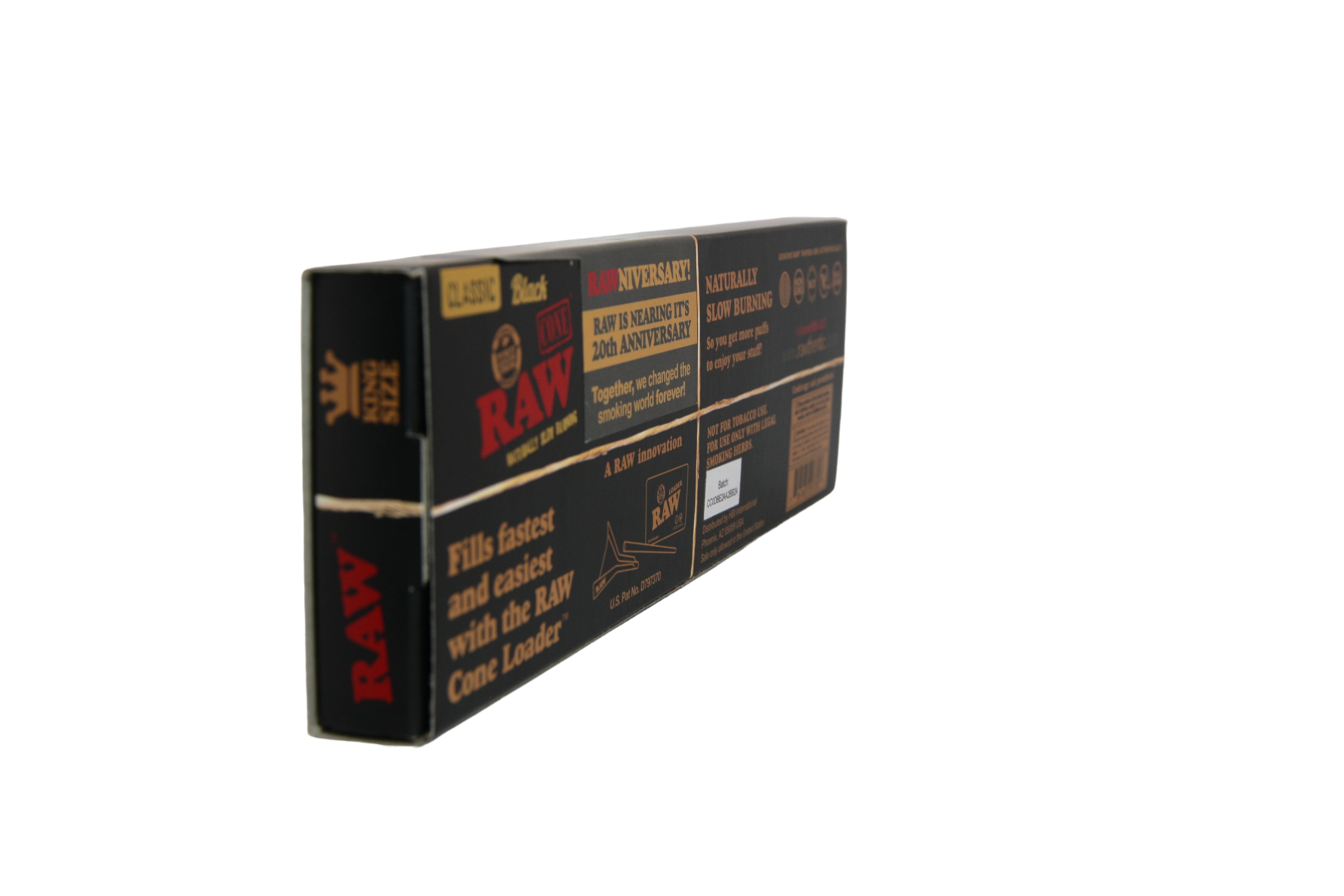 RAW Black Cones - King Size / 20 Pack