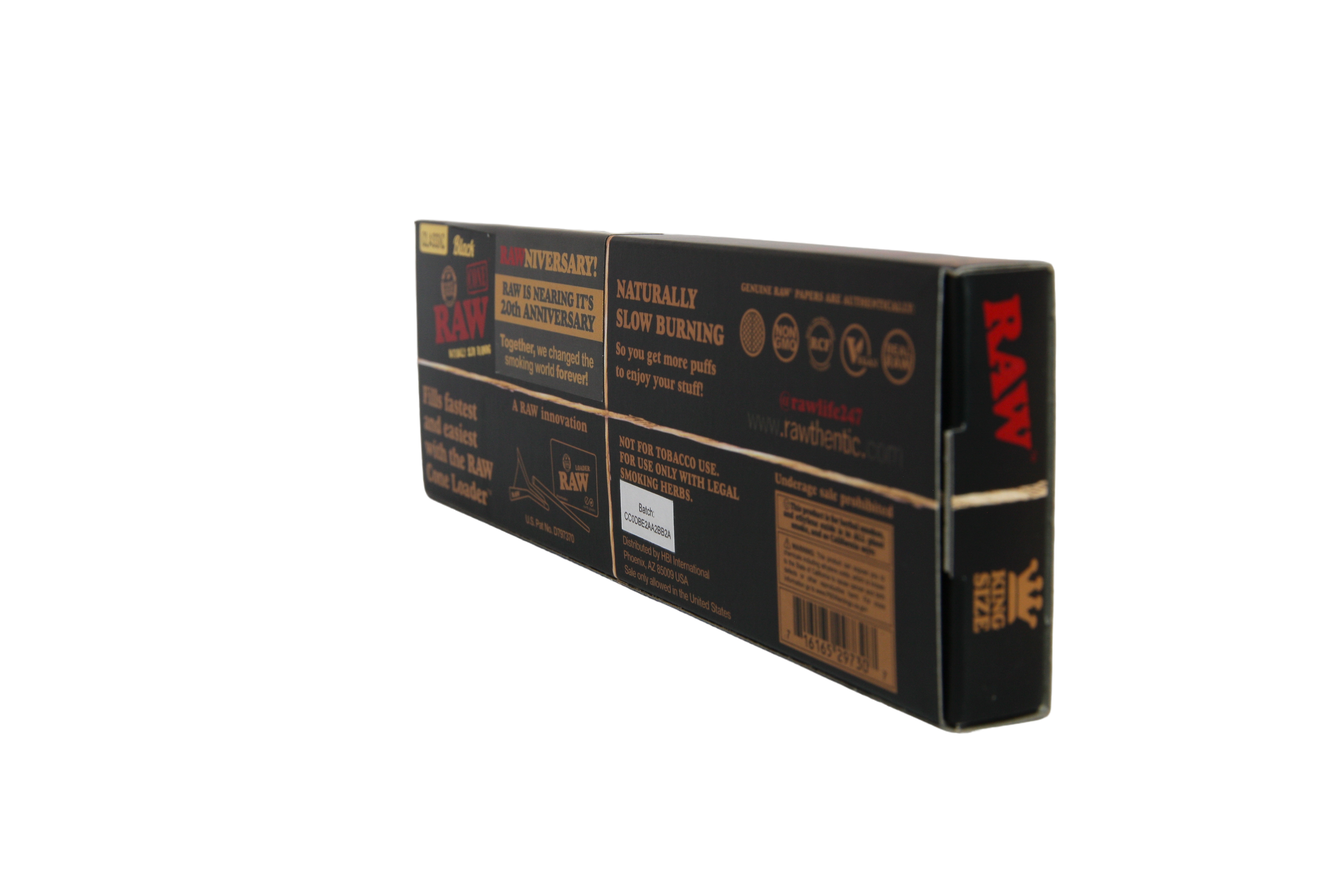 RAW Black Cones - King Size / 20 Pack