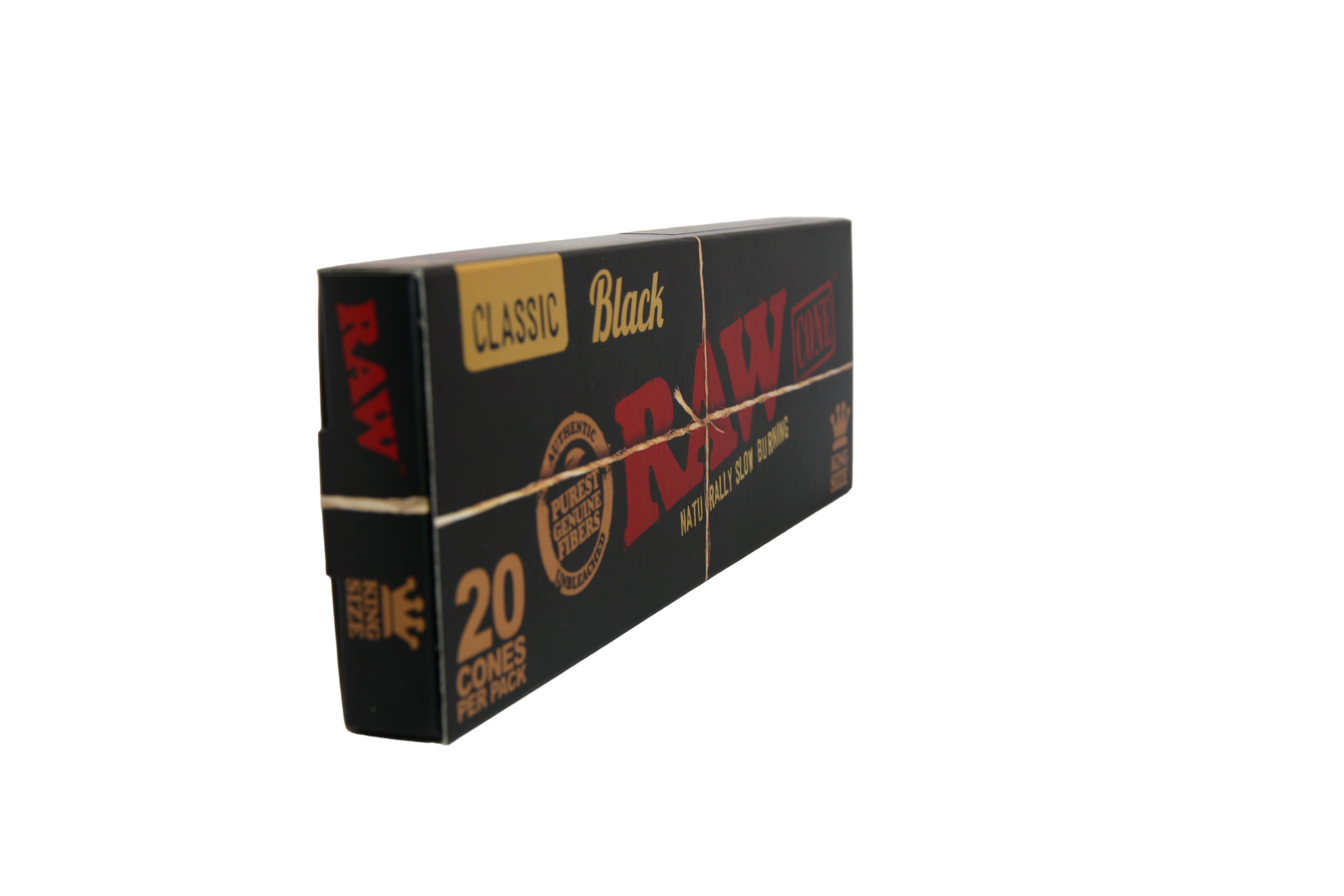 RAW Black Cones - King Size / 20 Pack