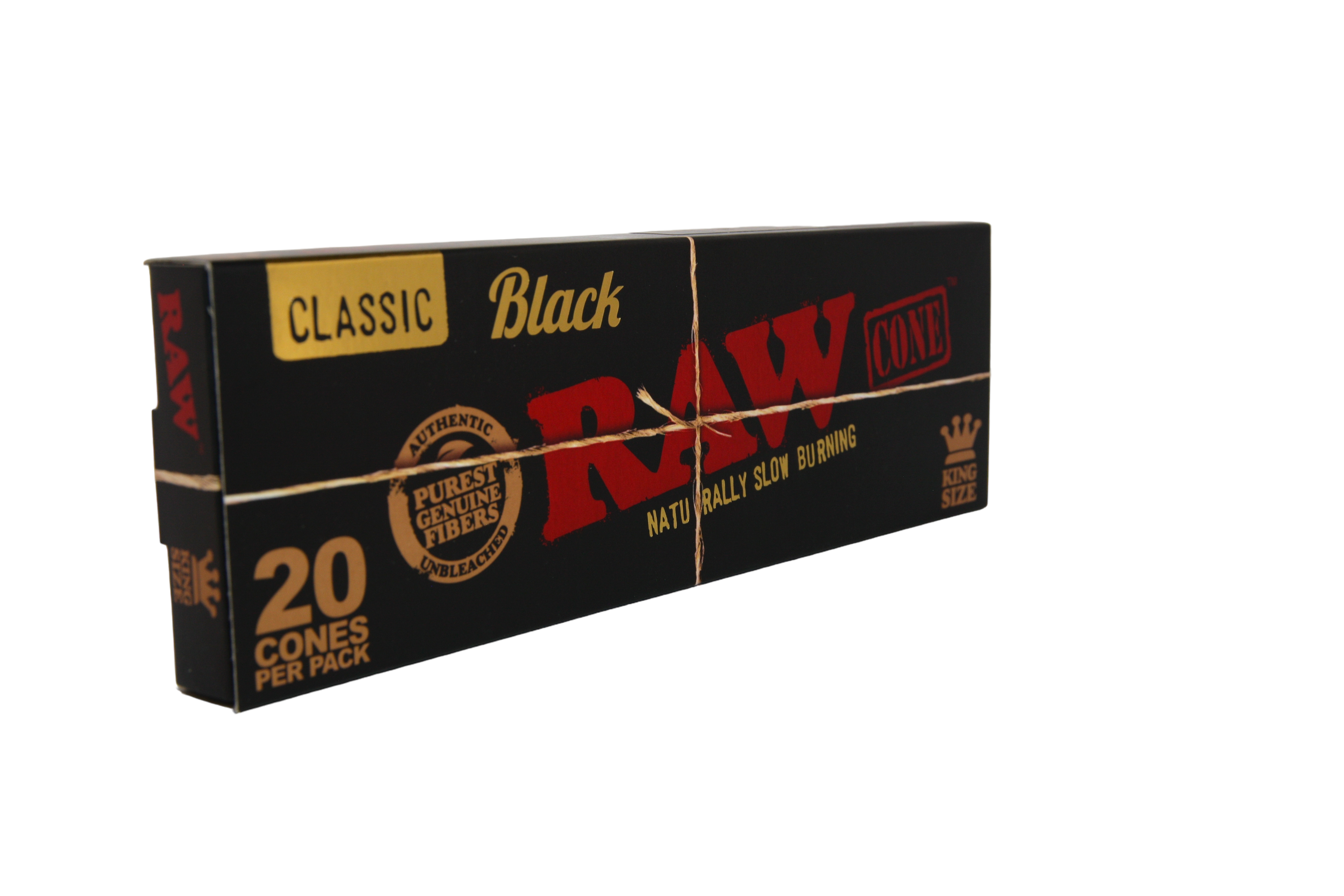 RAW Black Cones - King Size / 20 Pack