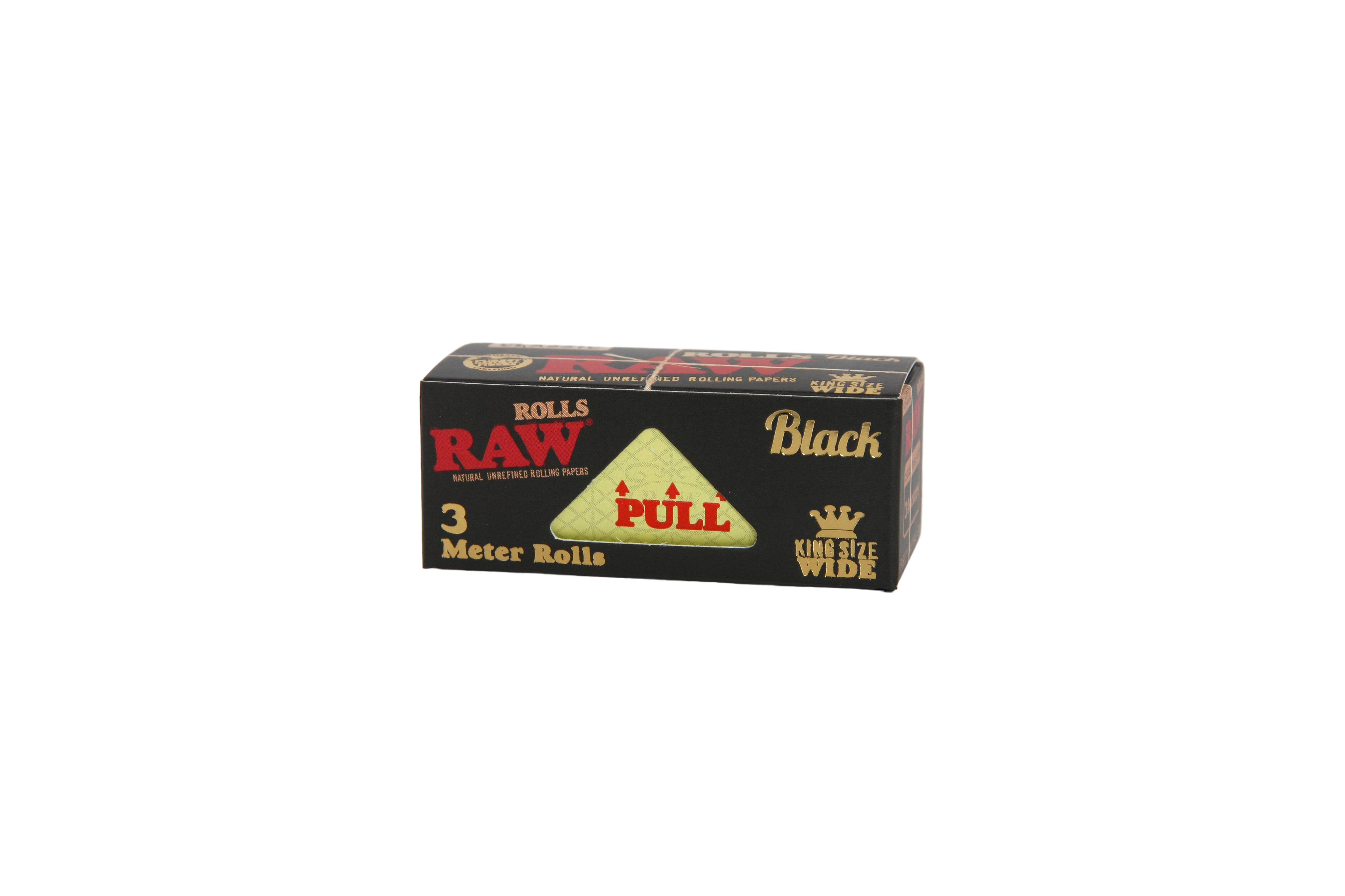 Raw Black Rolls - 3 Meters