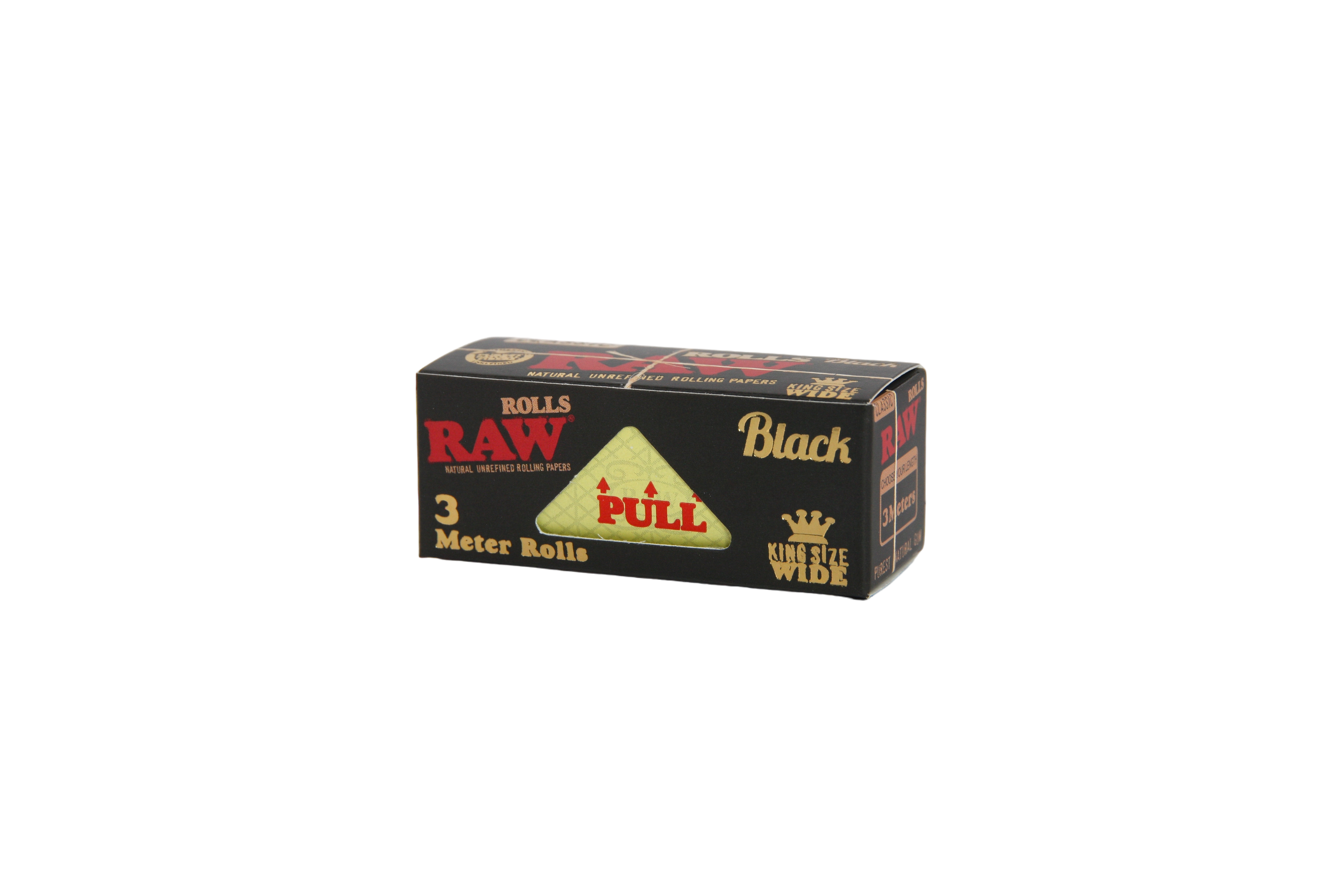 Raw Black Rolls - 3 Meters