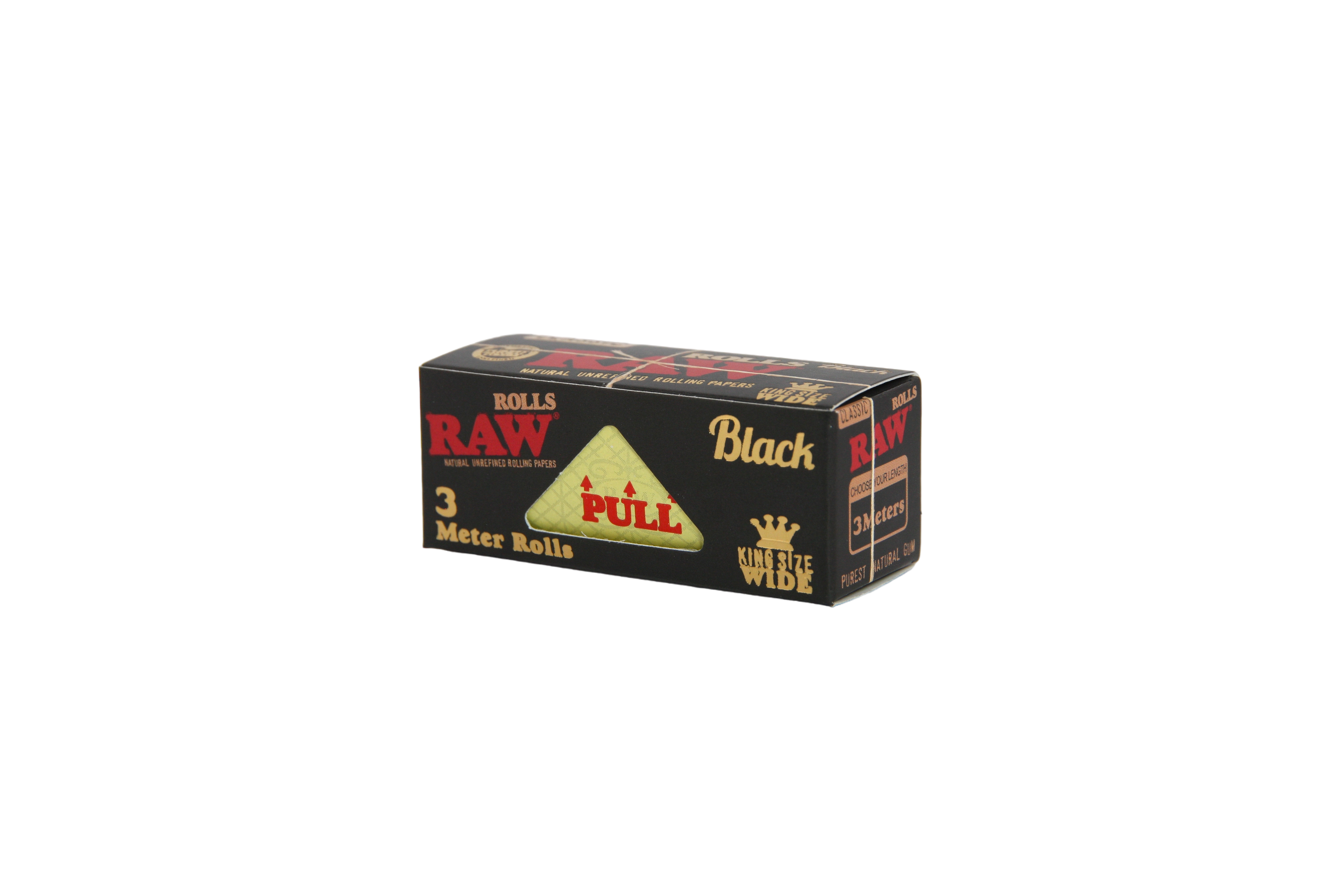 Raw Black Rolls - 3 Meters