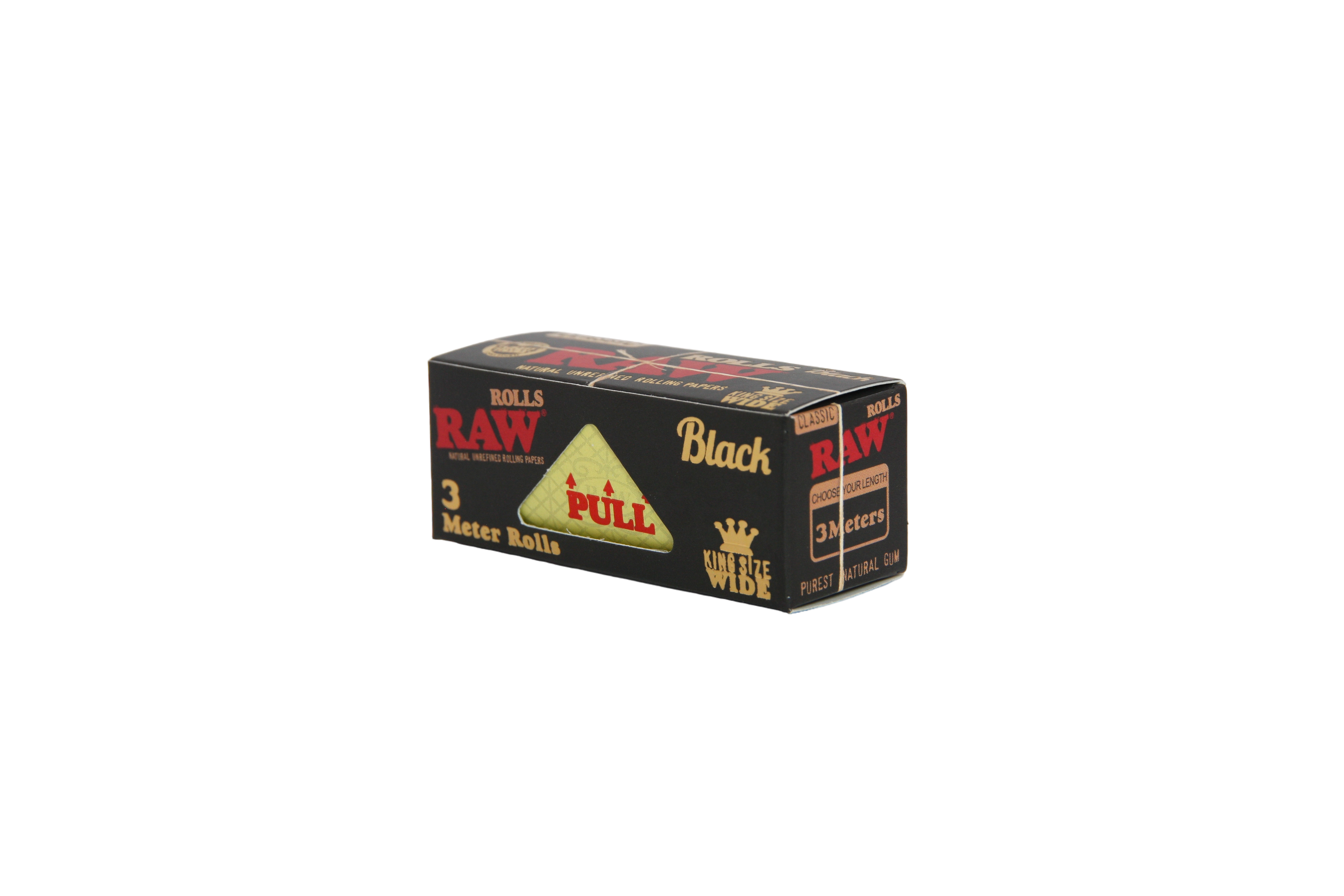 Raw Black Rolls - 3 Meters
