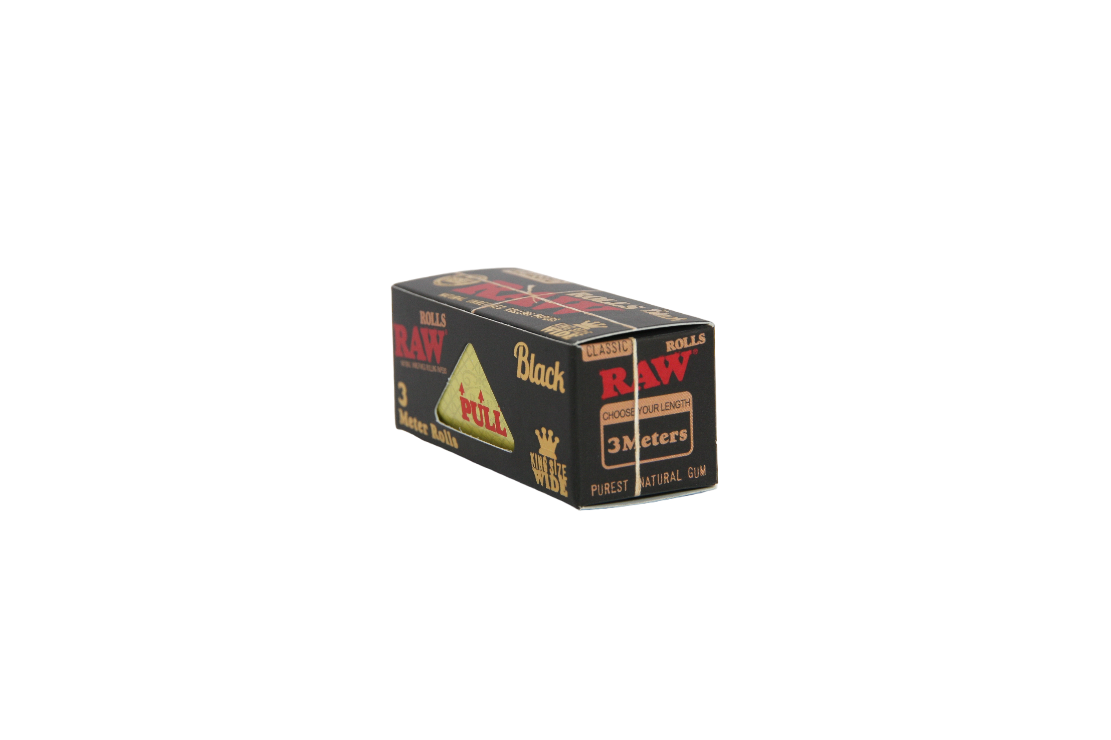 Raw Black Rolls - 3 Meters