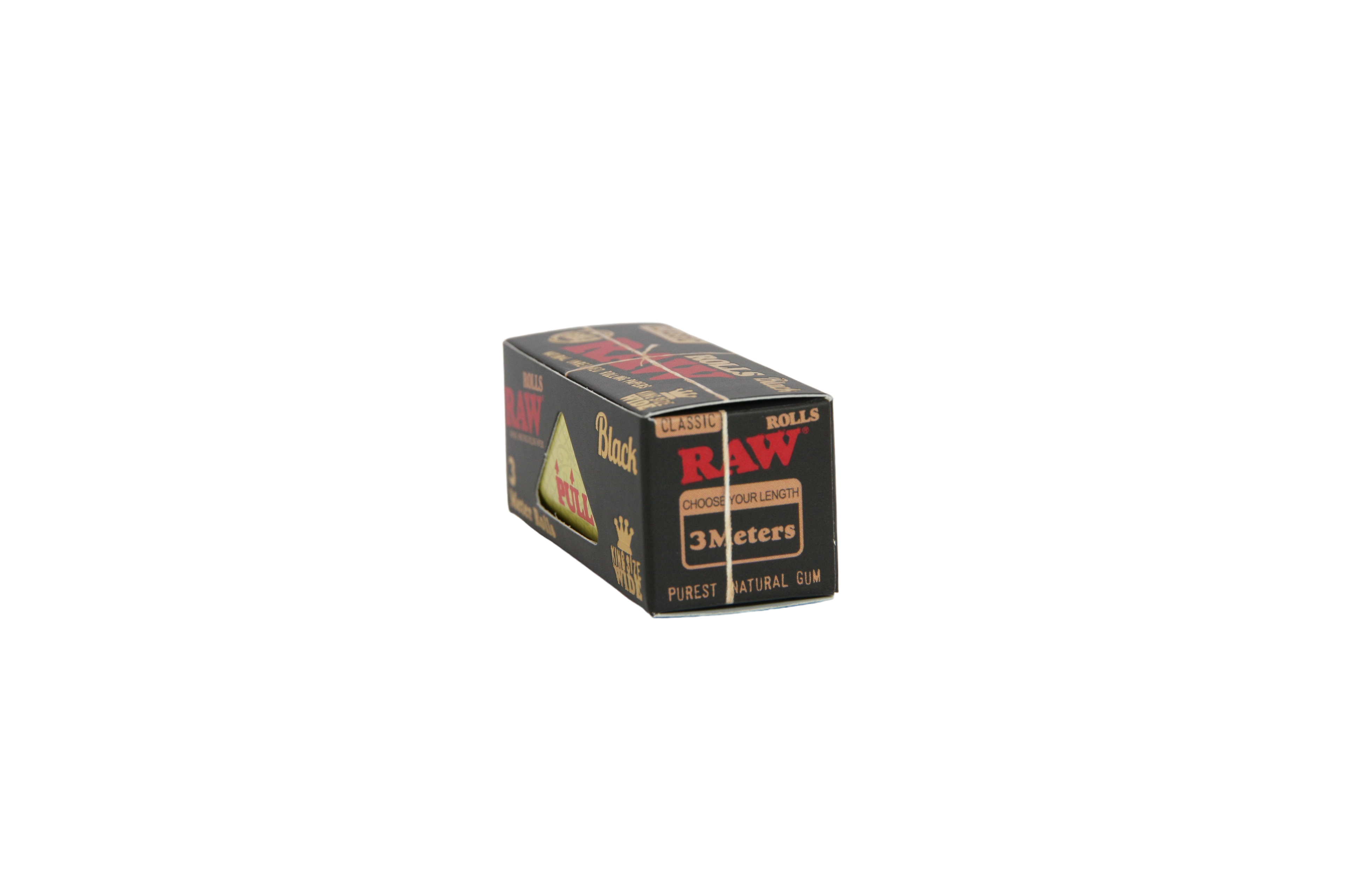 Raw Black Rolls - 3 Meters