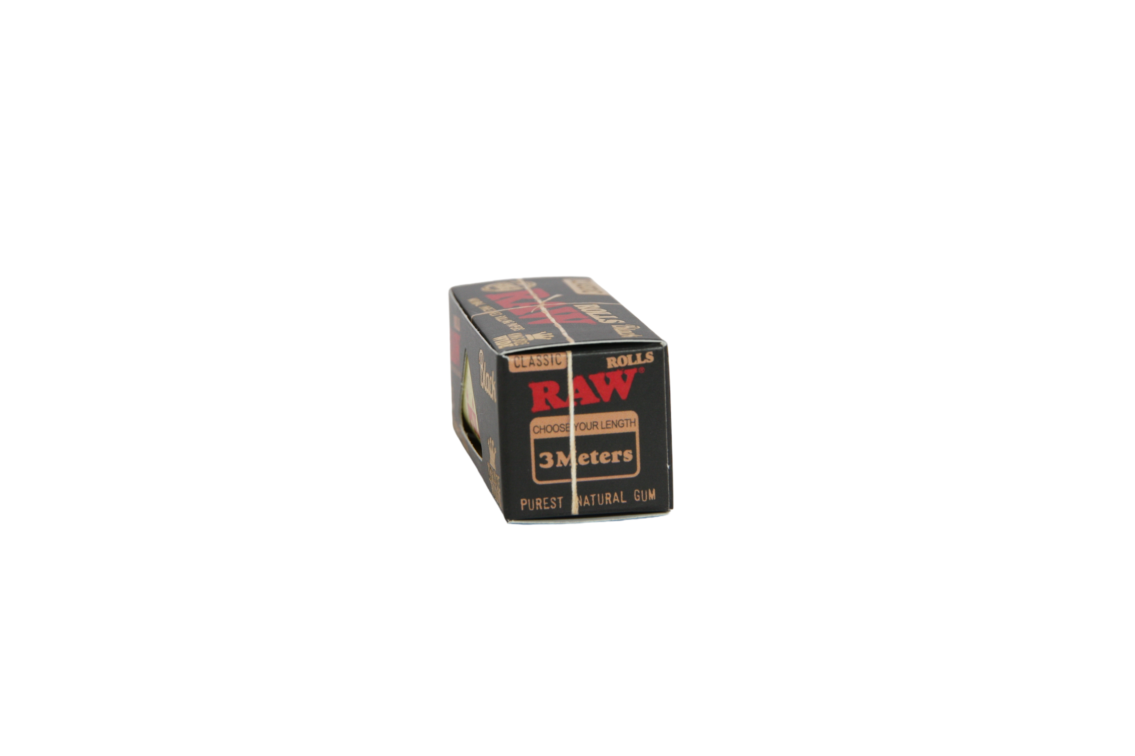 Raw Black Rolls - 3 Meters