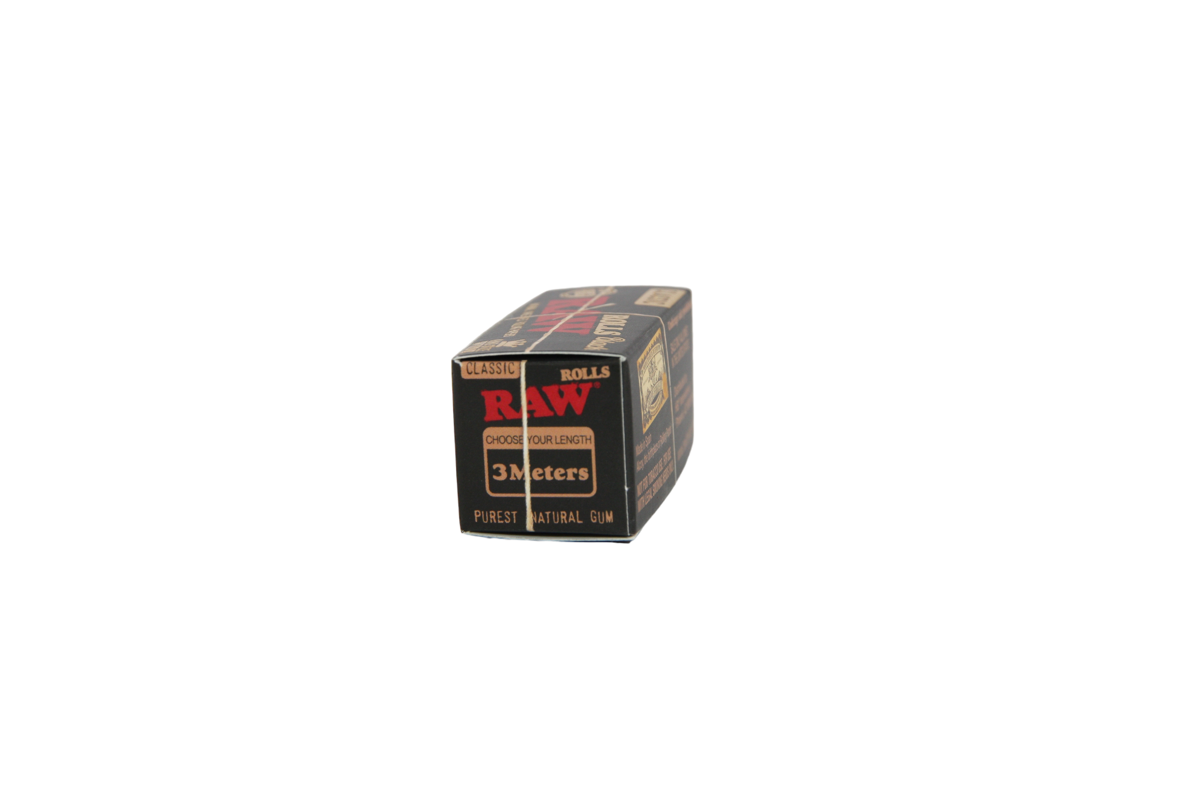 Raw Black Rolls - 3 Meters